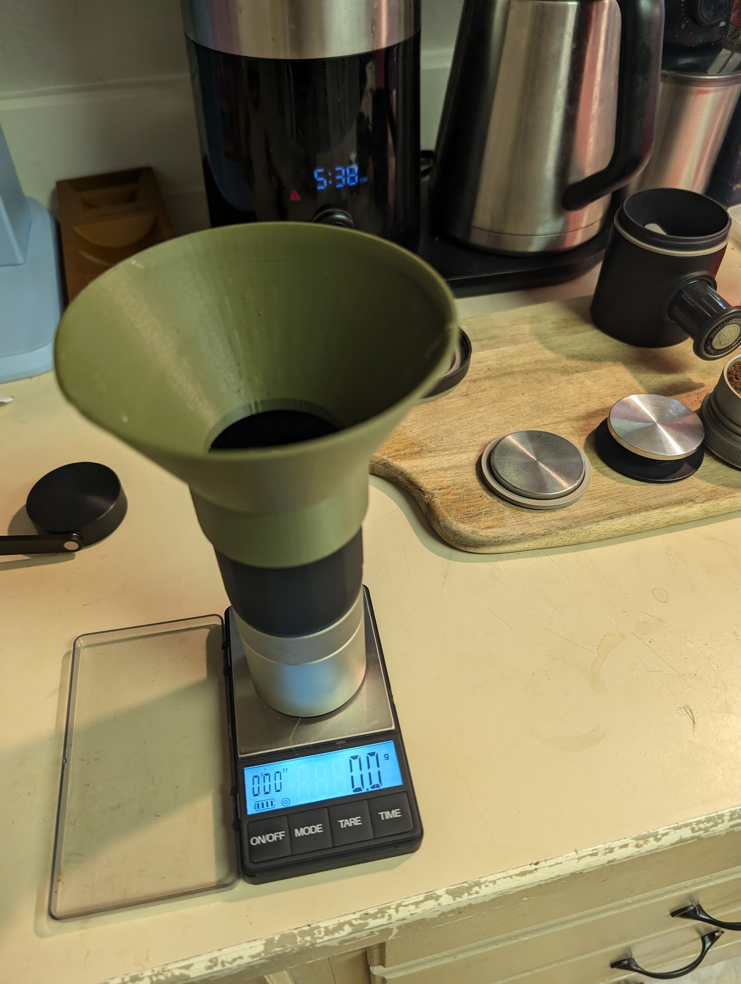 Loading Funnel for Wacaco Exagrind  coffee grinder