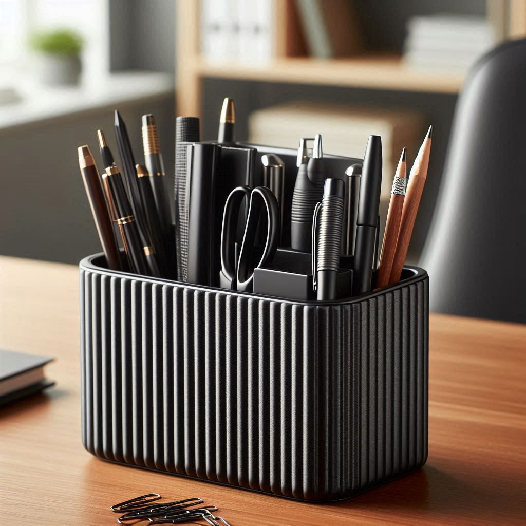 Ribbed Design Office Organizer