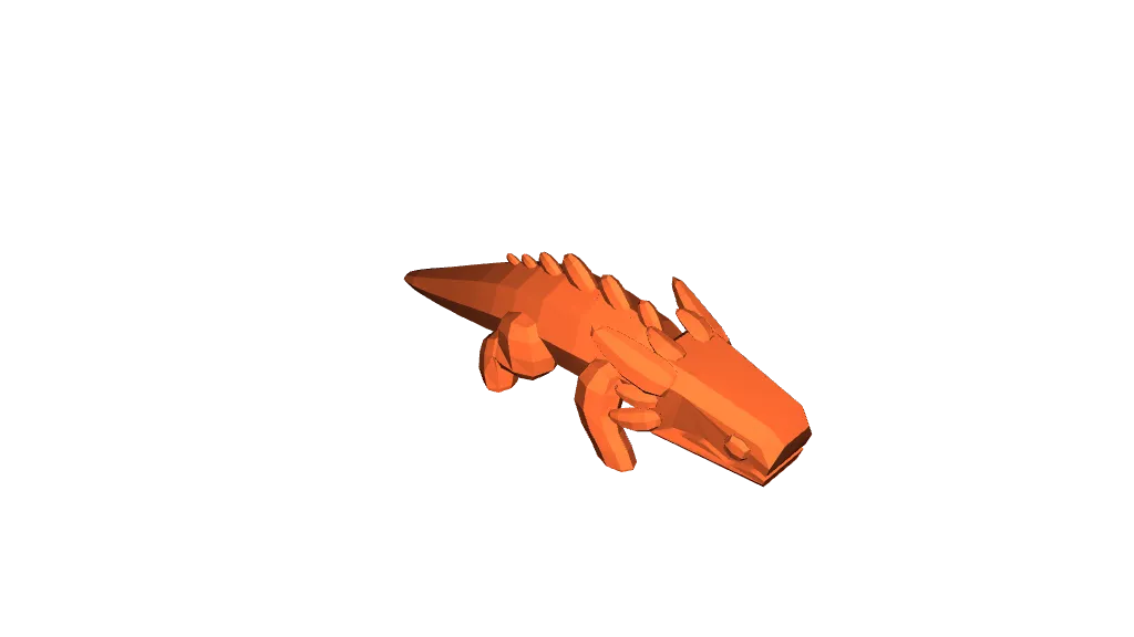 Rain world pink lizard by Roger-that | Download free STL model ...