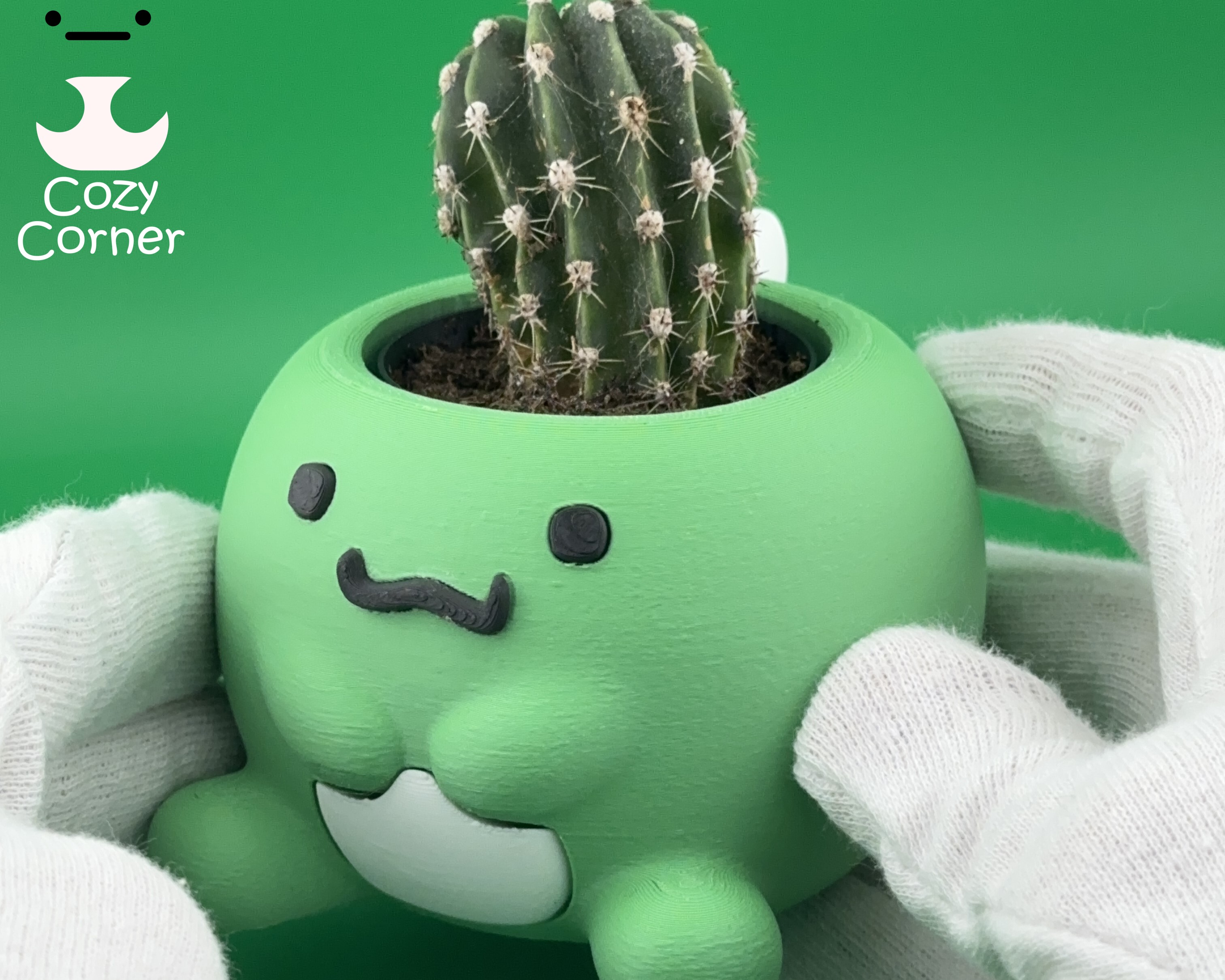 Miniatura 5 do modelo 3D Dragon planter