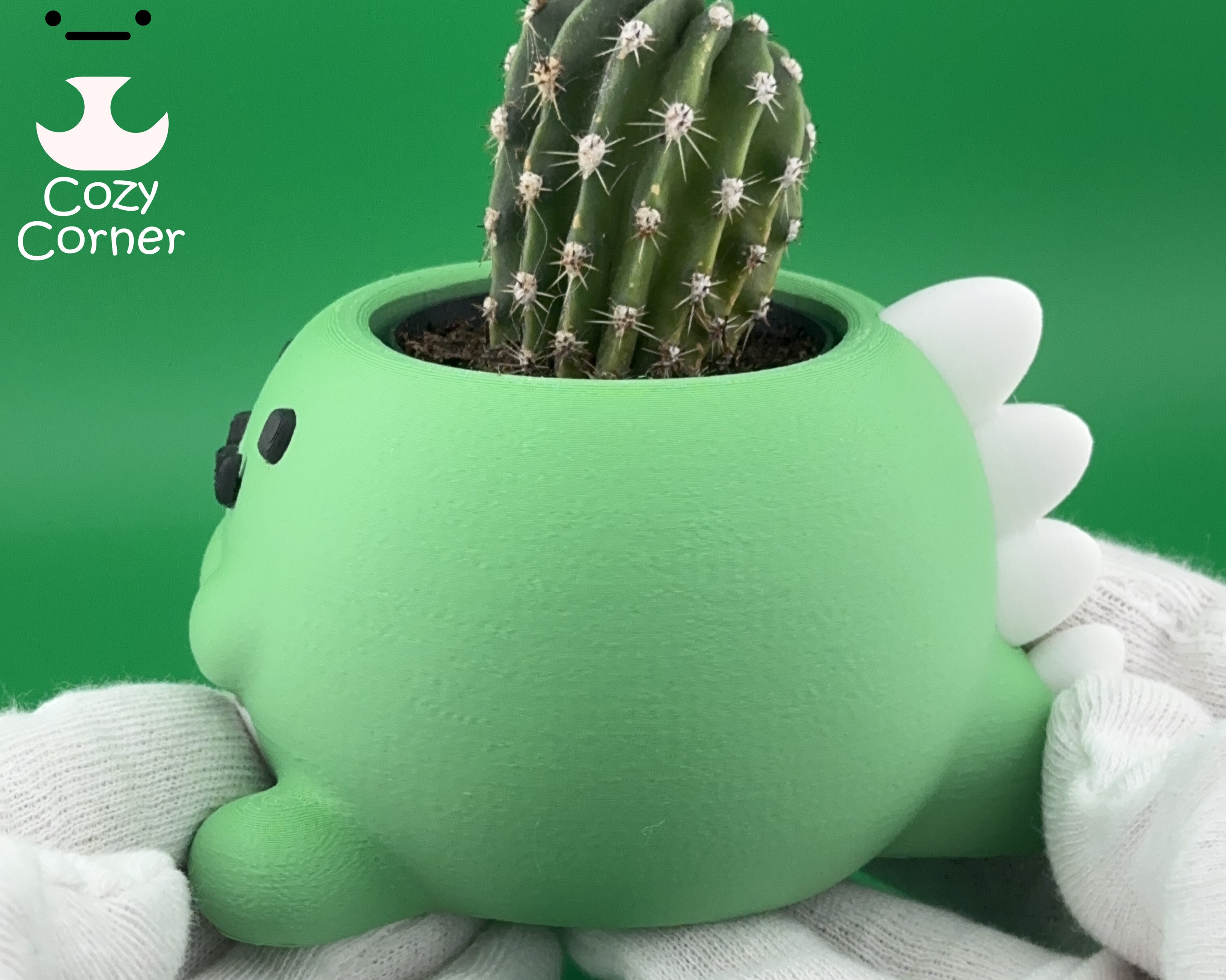 Miniatura 4 do modelo 3D Dragon planter