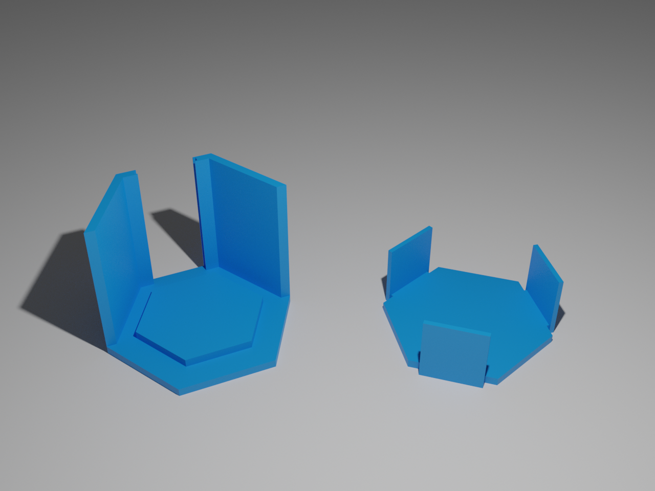 Plateholder + Cover for Boardgame Dorfromantik