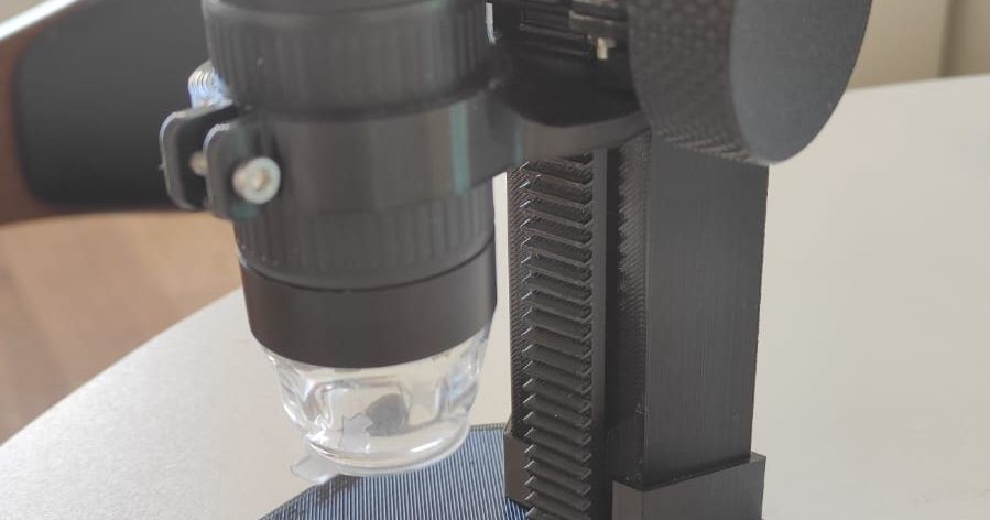 Microscope mount 36,4mm by Daniel | Download free STL model ...