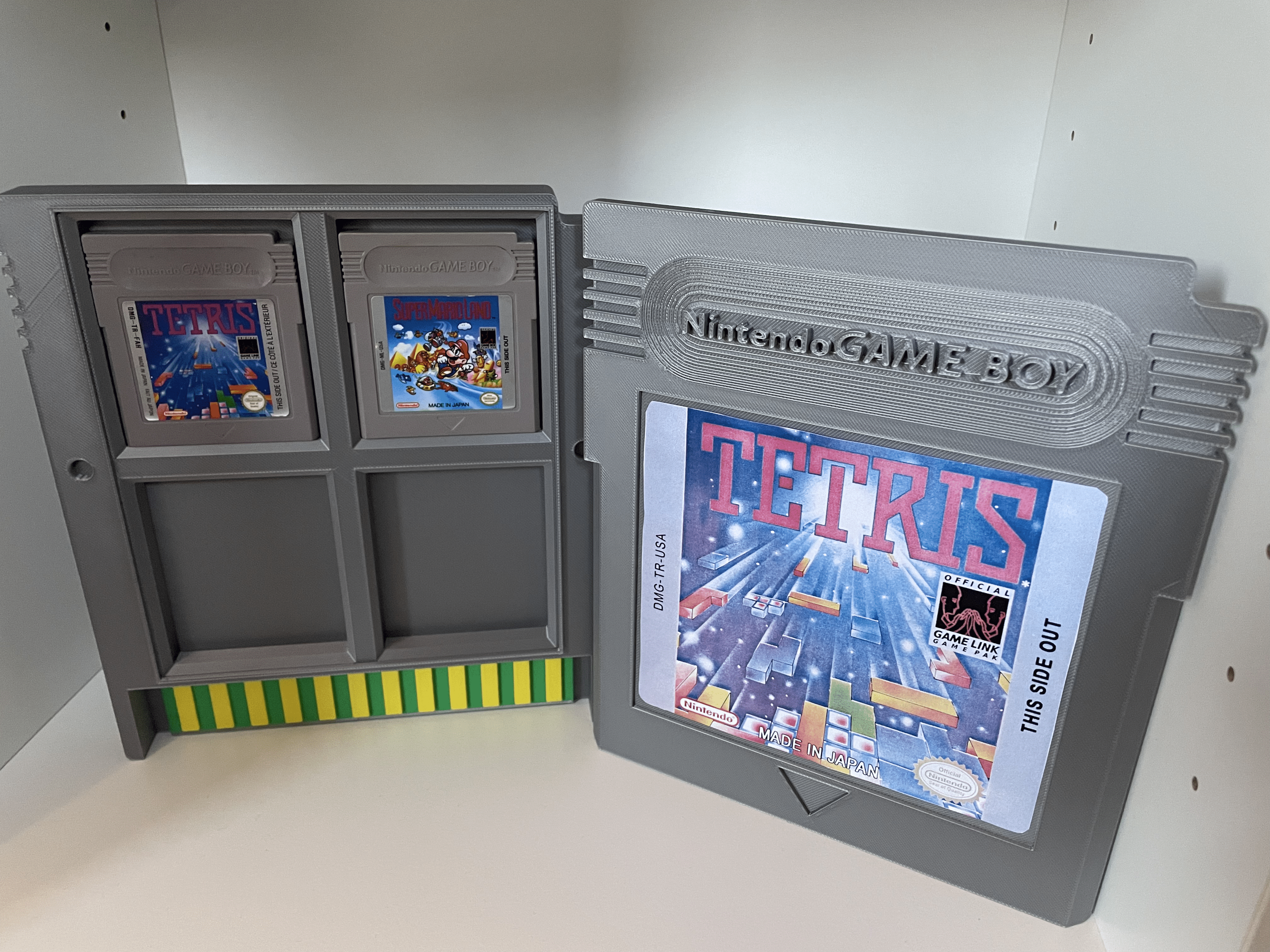 Giant Gameboy cartridge box for Gameboy games