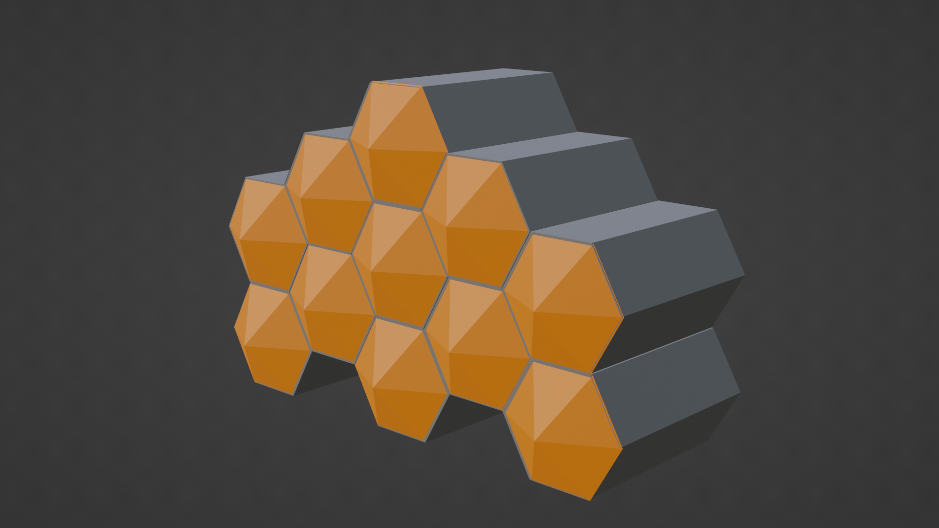 Honeycomb stackable boxes