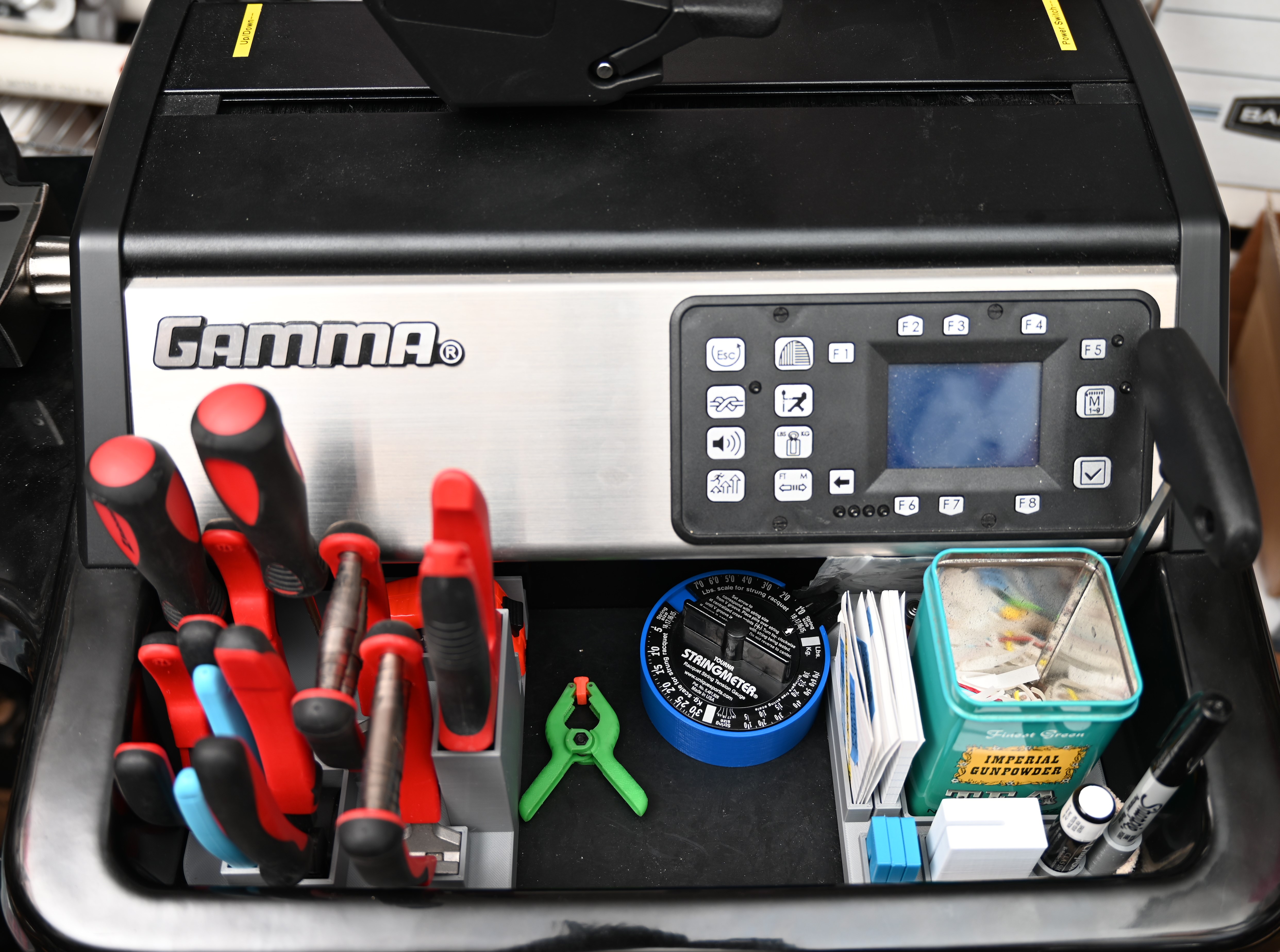 String Rework Tray For Stringer Machine Gamma 9900 Stringer Tool Tray Organizers by AlanB | Download free STL ...