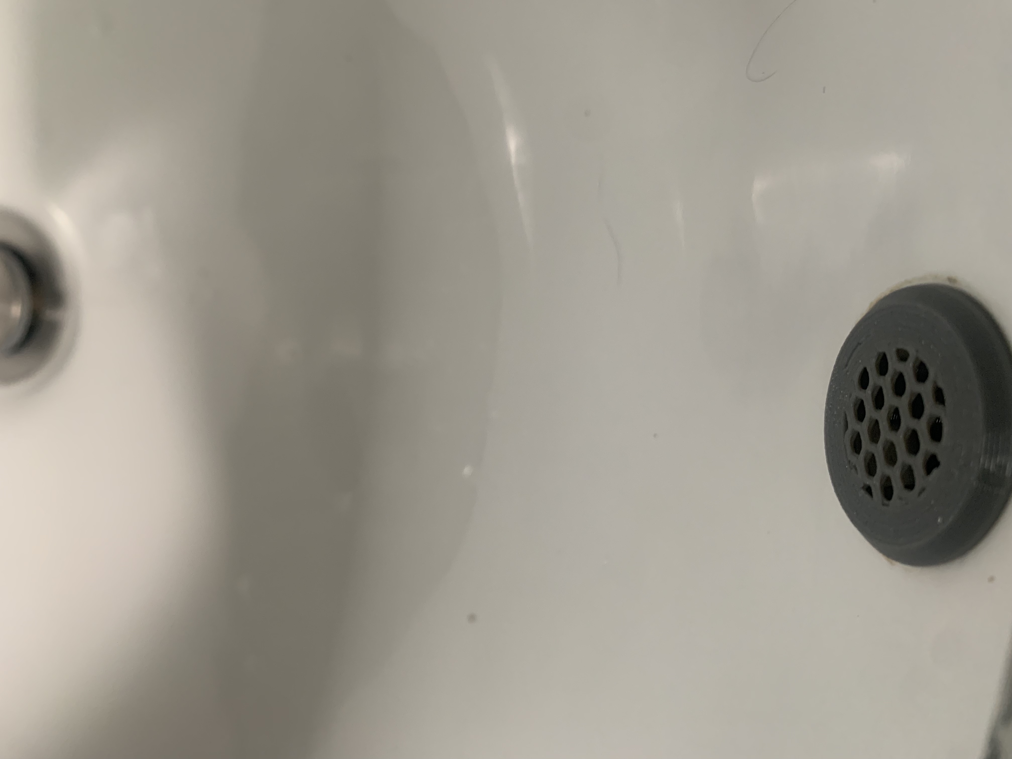 Miniatura 3 do modelo 3D Bathroom sink overflow plug