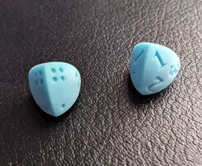 d4 Dice - Shape of Constant Width Reuleaux