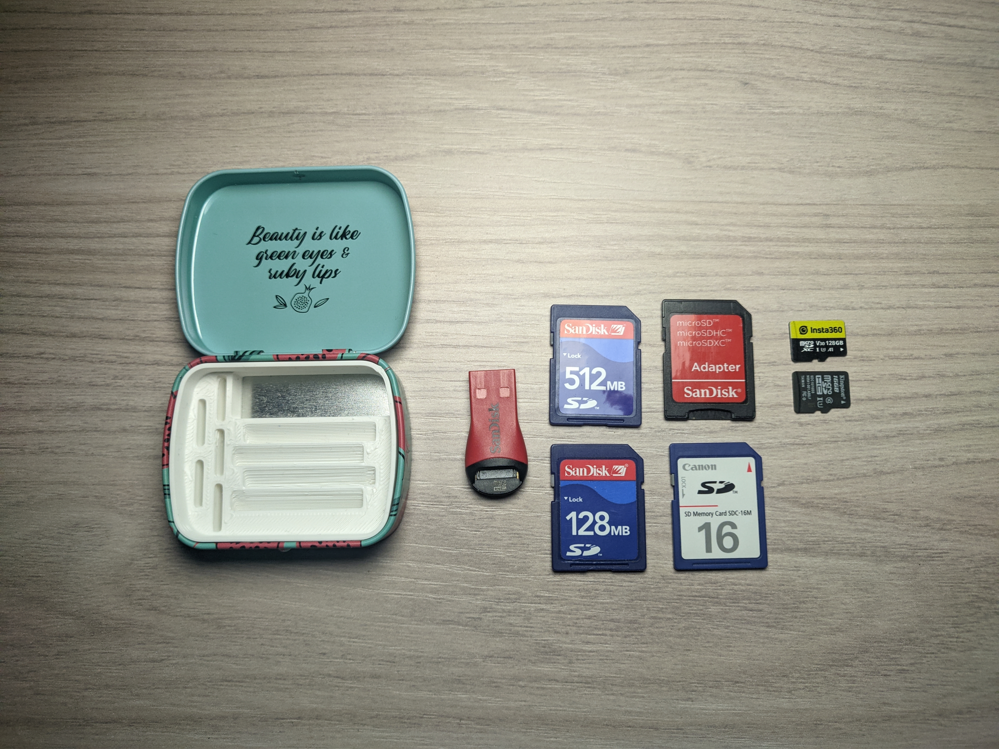 Small mint box SD card holder — miniatura 2