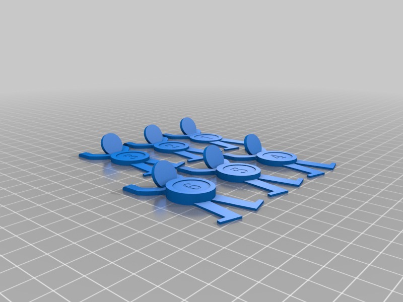 Miniatura 3 do modelo 3D Restaurant Table Levelers