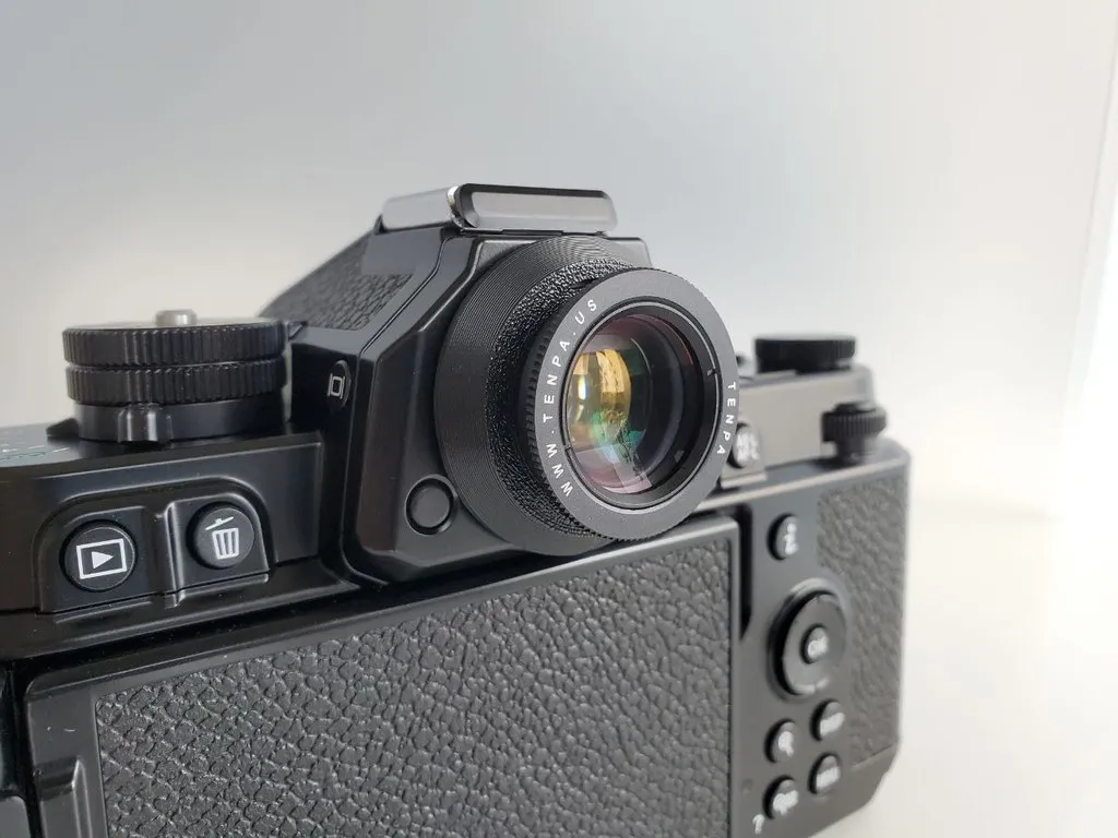 Nikon ZF Z8 Z9 finder eyecup adapter with 22mm thread for