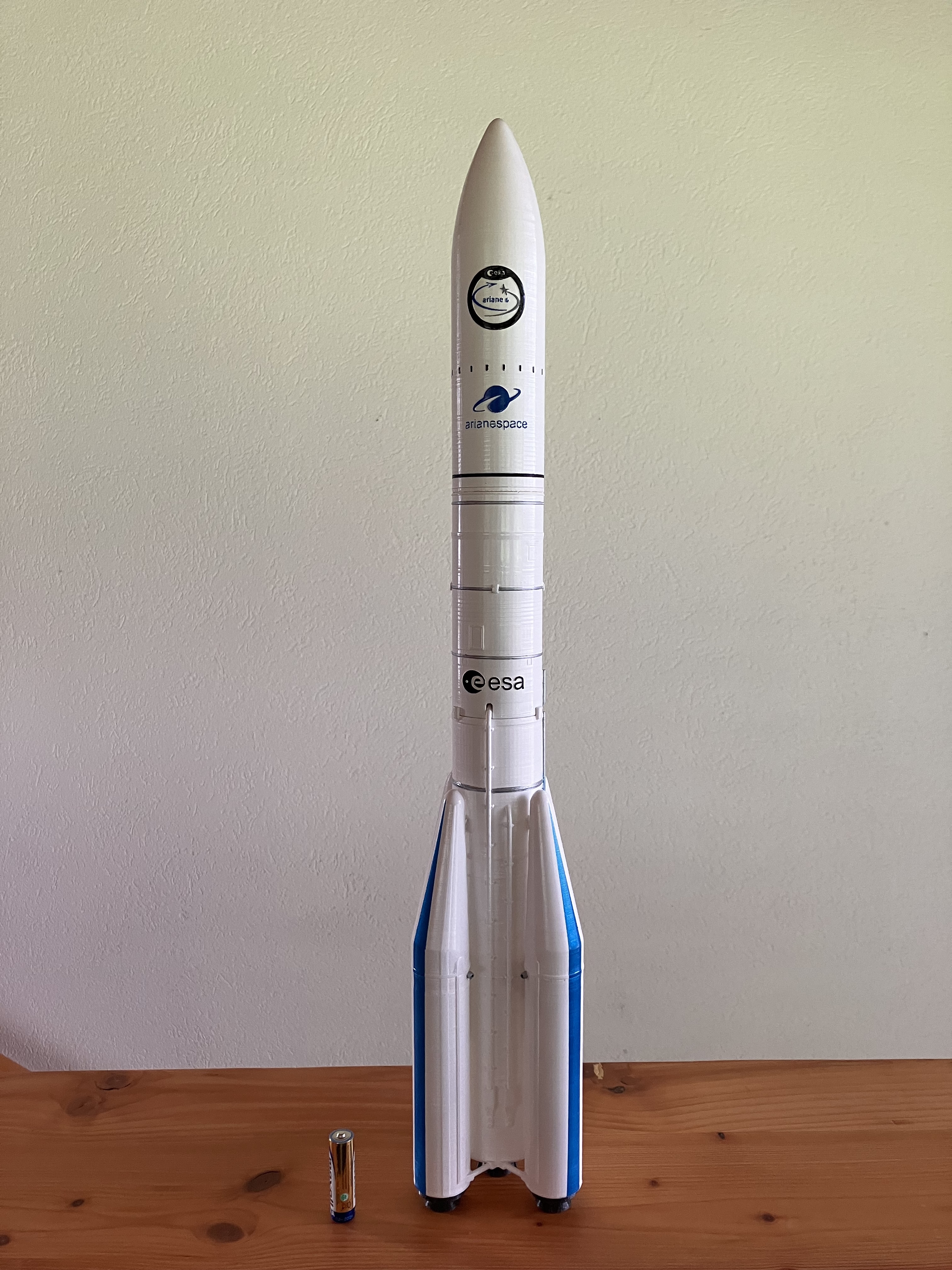 Ariane 6 launcher high detailed model