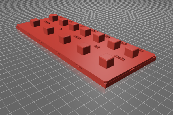Gridfinity 1/2 in Socket Holder MM and SAE
