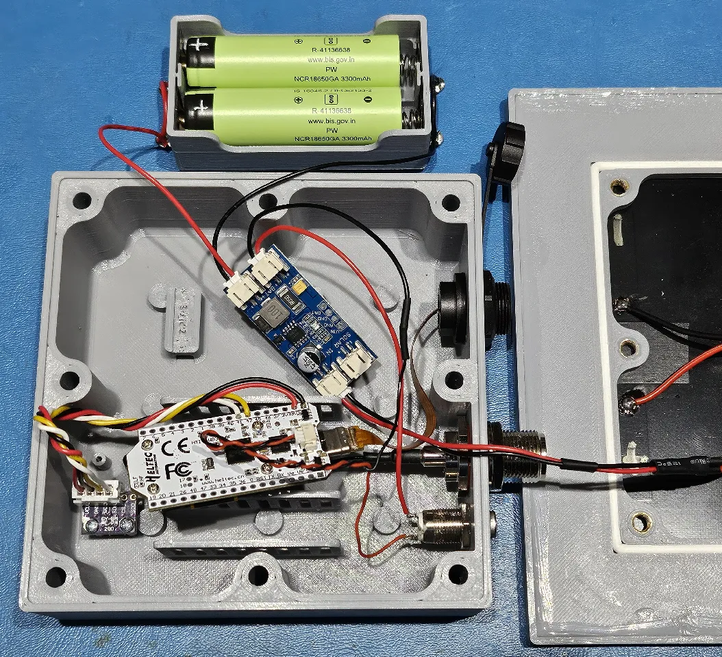 W9ETC Meshtastic Solar Node by Yang | Download free STL model ...