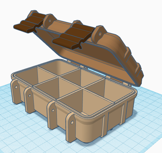 Parametric Rugged Box V2.0 With Dividers