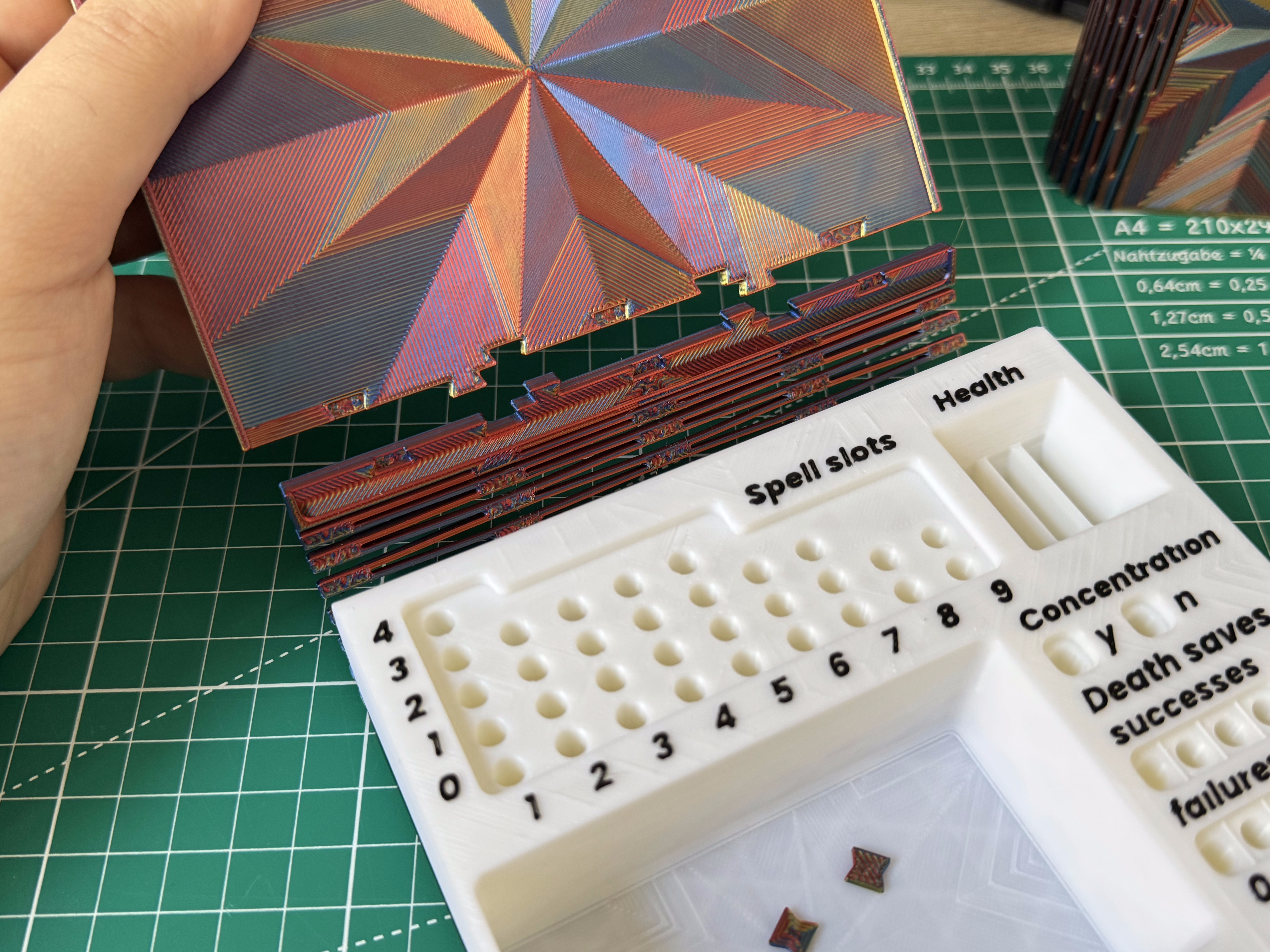 D&D Tracker Book - Split for Smaller Printers