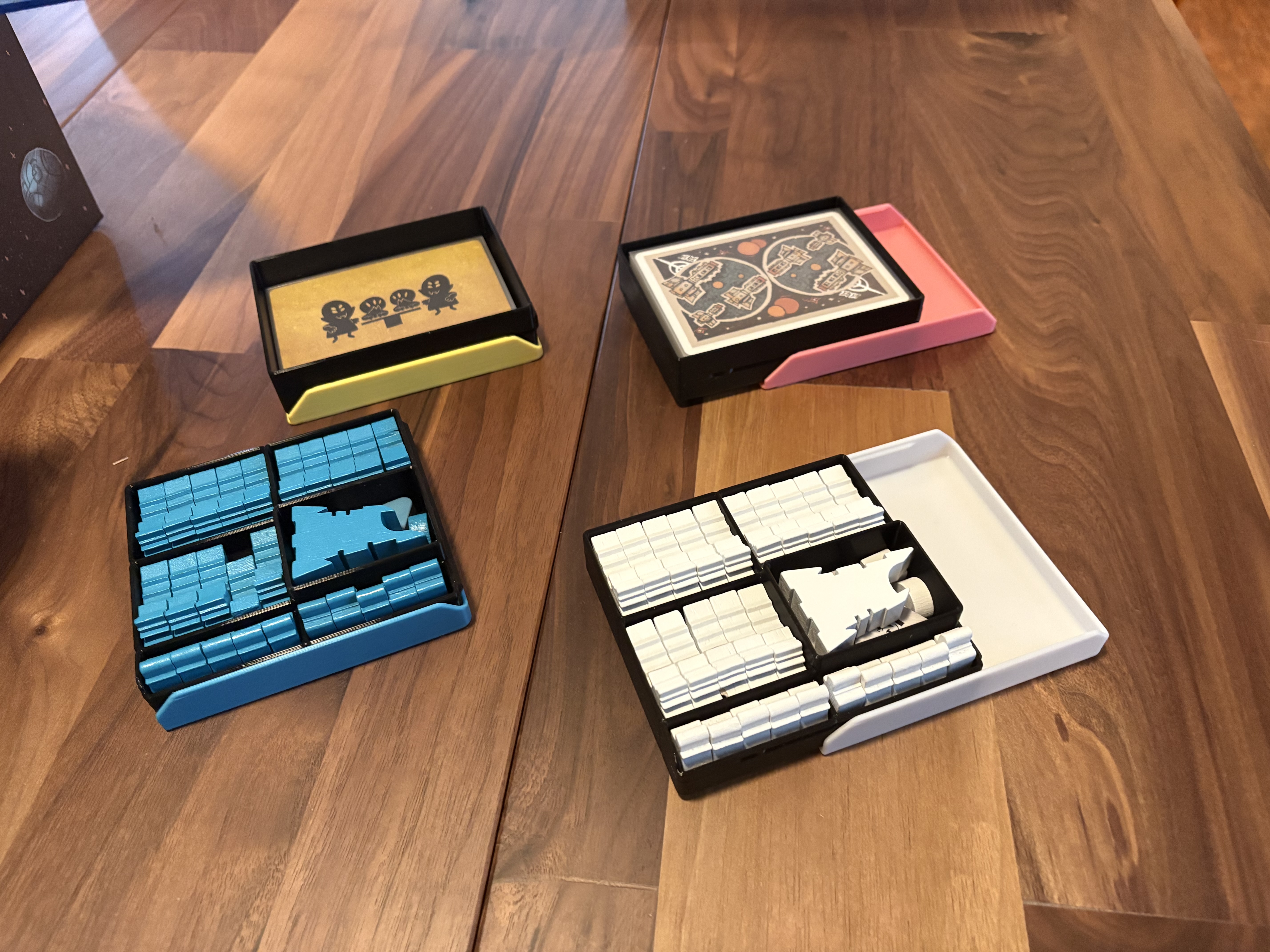 Arcs Board Game Player Base Game & Campaign Component Organizers