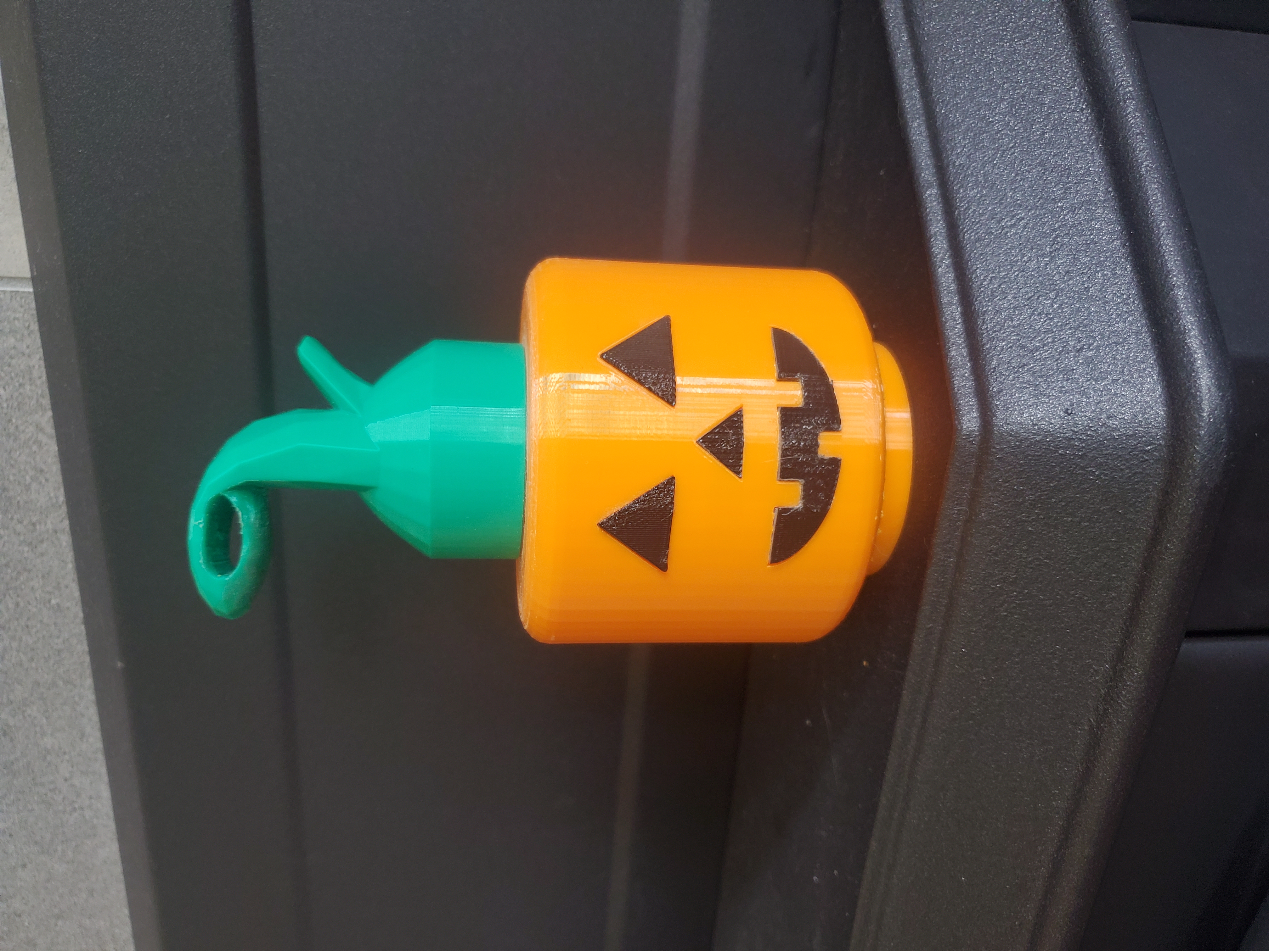 Giant Lego Inspired Pumpkin Jack O Lantern
