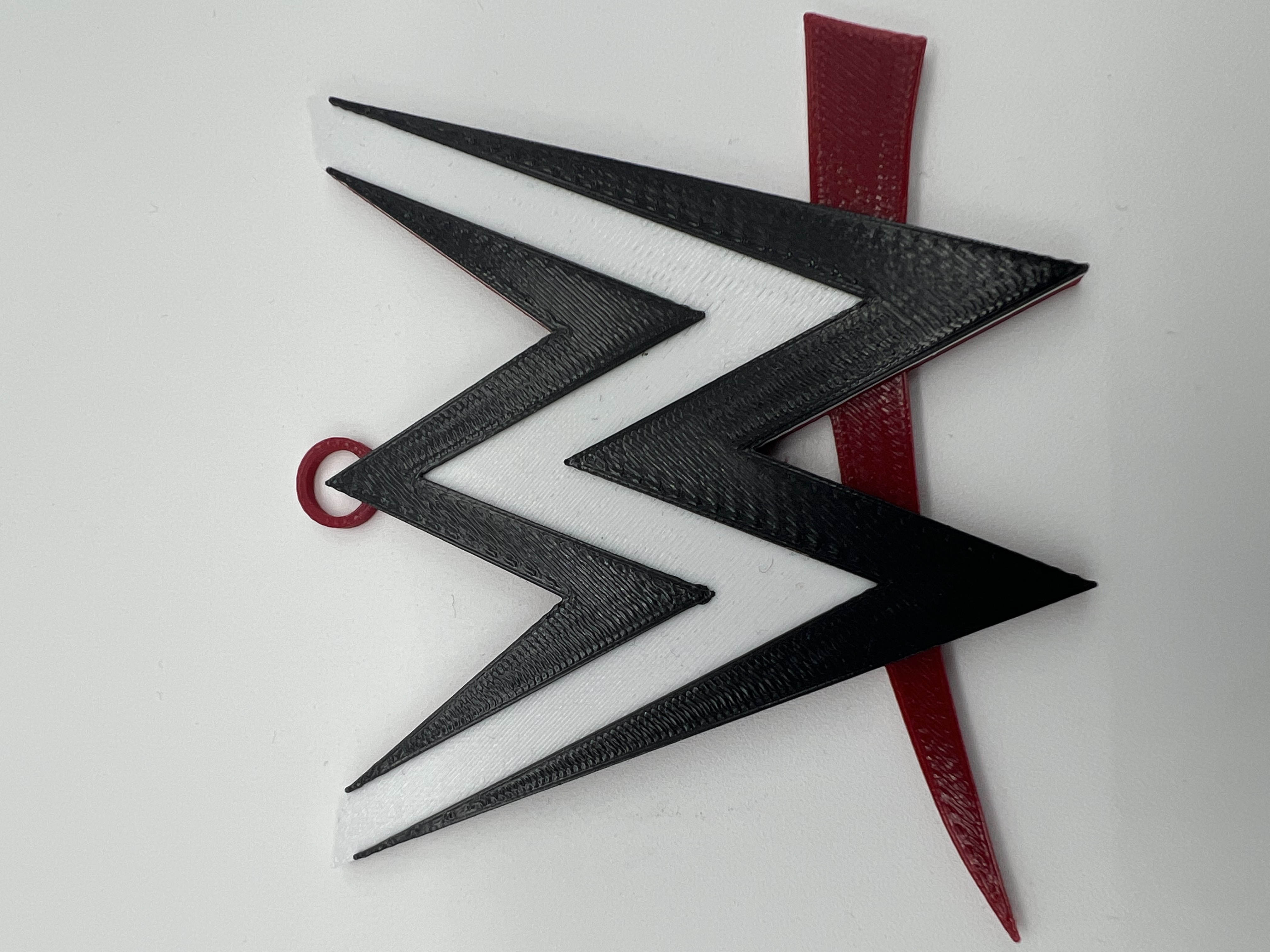 WWE Logo and Keychain
