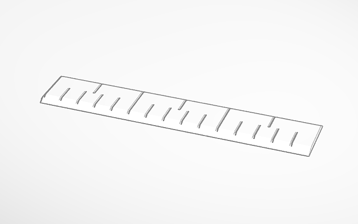 Minimalistic Ruler