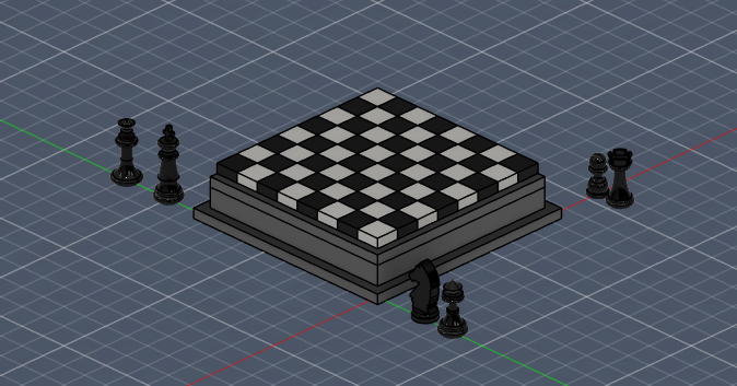 Chessboard + Chess Pieces