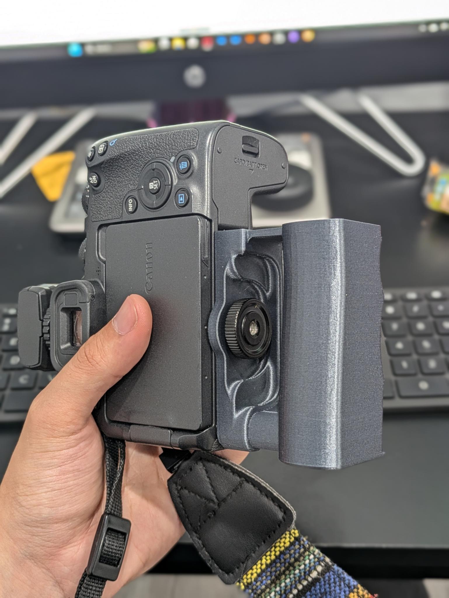 Canon EOS RP Vertical Grip by Eric Charles | Download free STL model ...