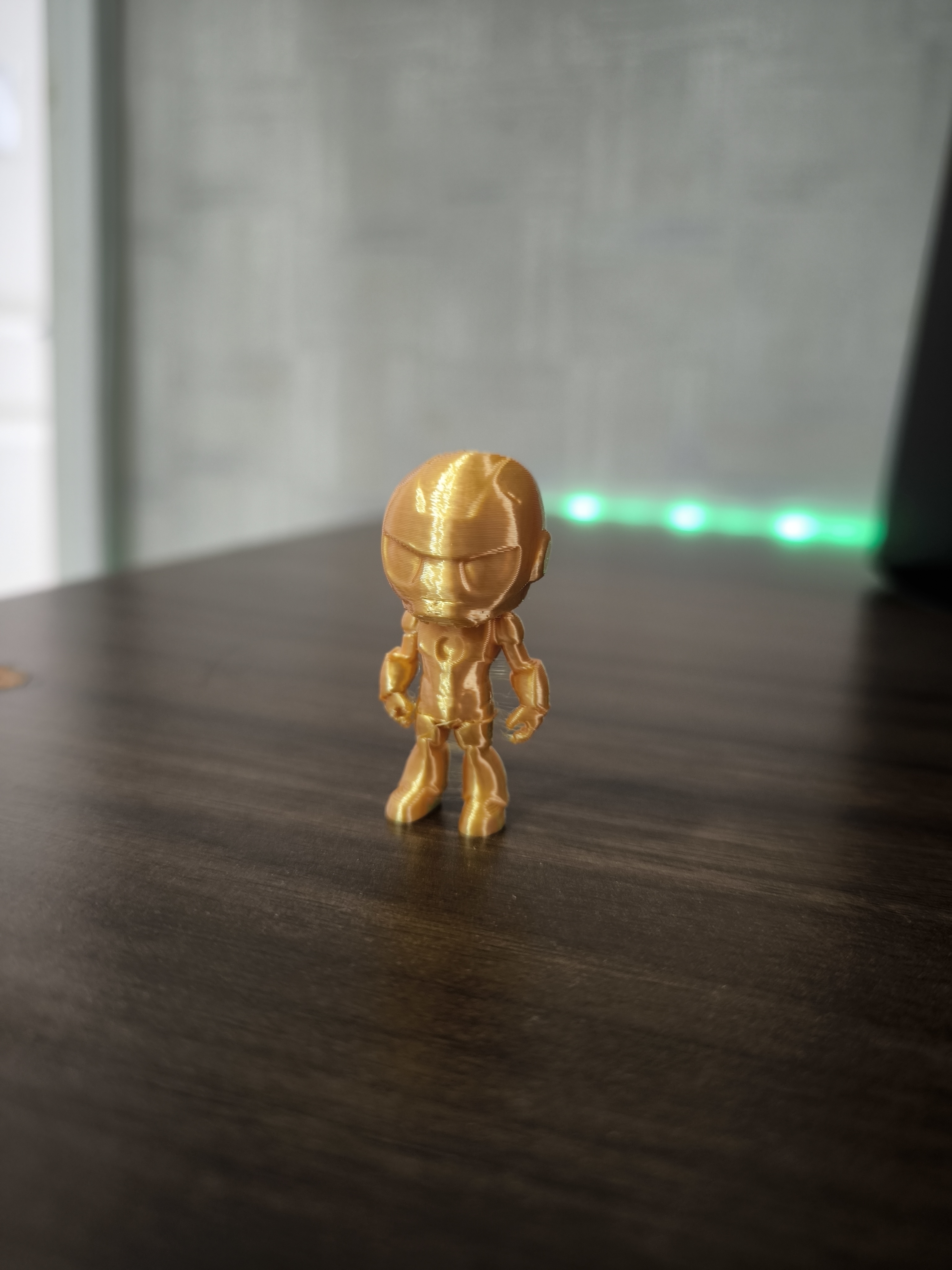 Cute Iron man standing