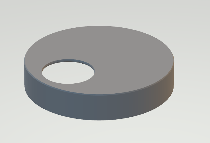 DN125 KG-Rohr Deckel mit Loch für 38mm Poolschlauch