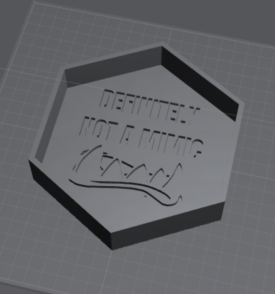Definitely Not A Mimic Dice Tray