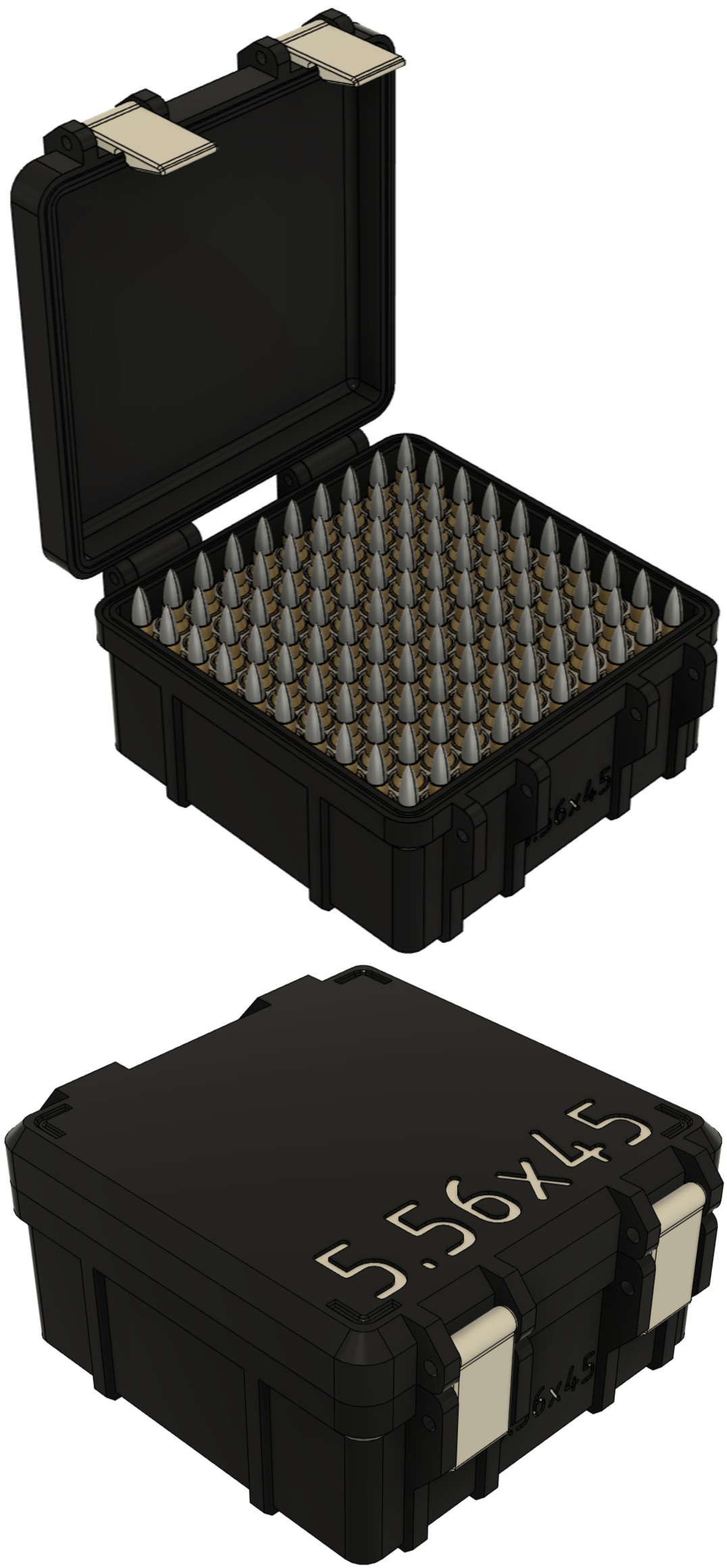 RUGGED AMMO BOX - 5.56x45
