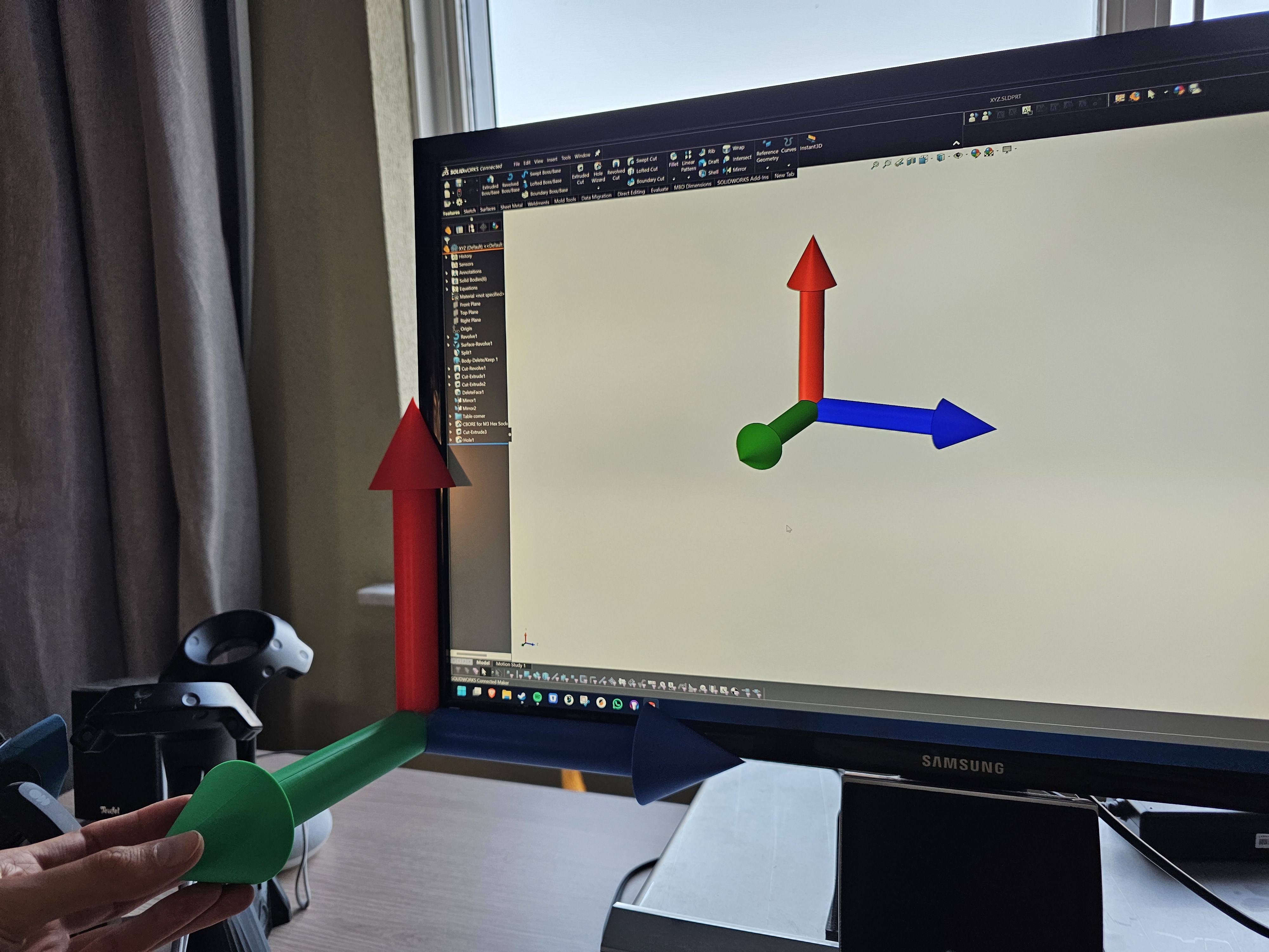 Solidworks axis XYZ — miniatura 5