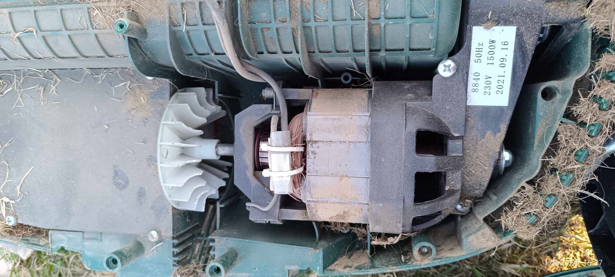 Parkside PLV 1500 B1 Motor Fan