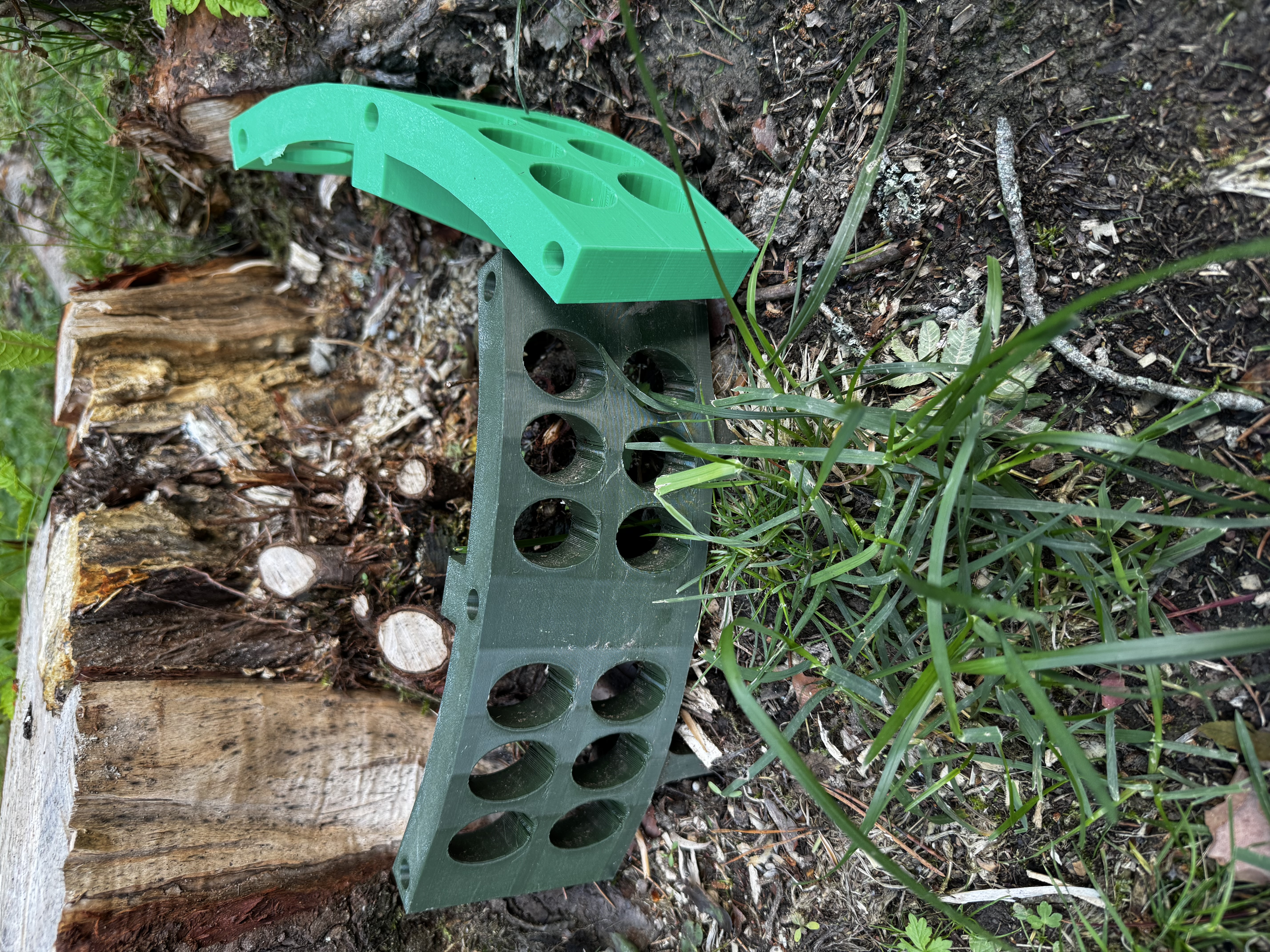Reinforced Robot Mower Obstacle