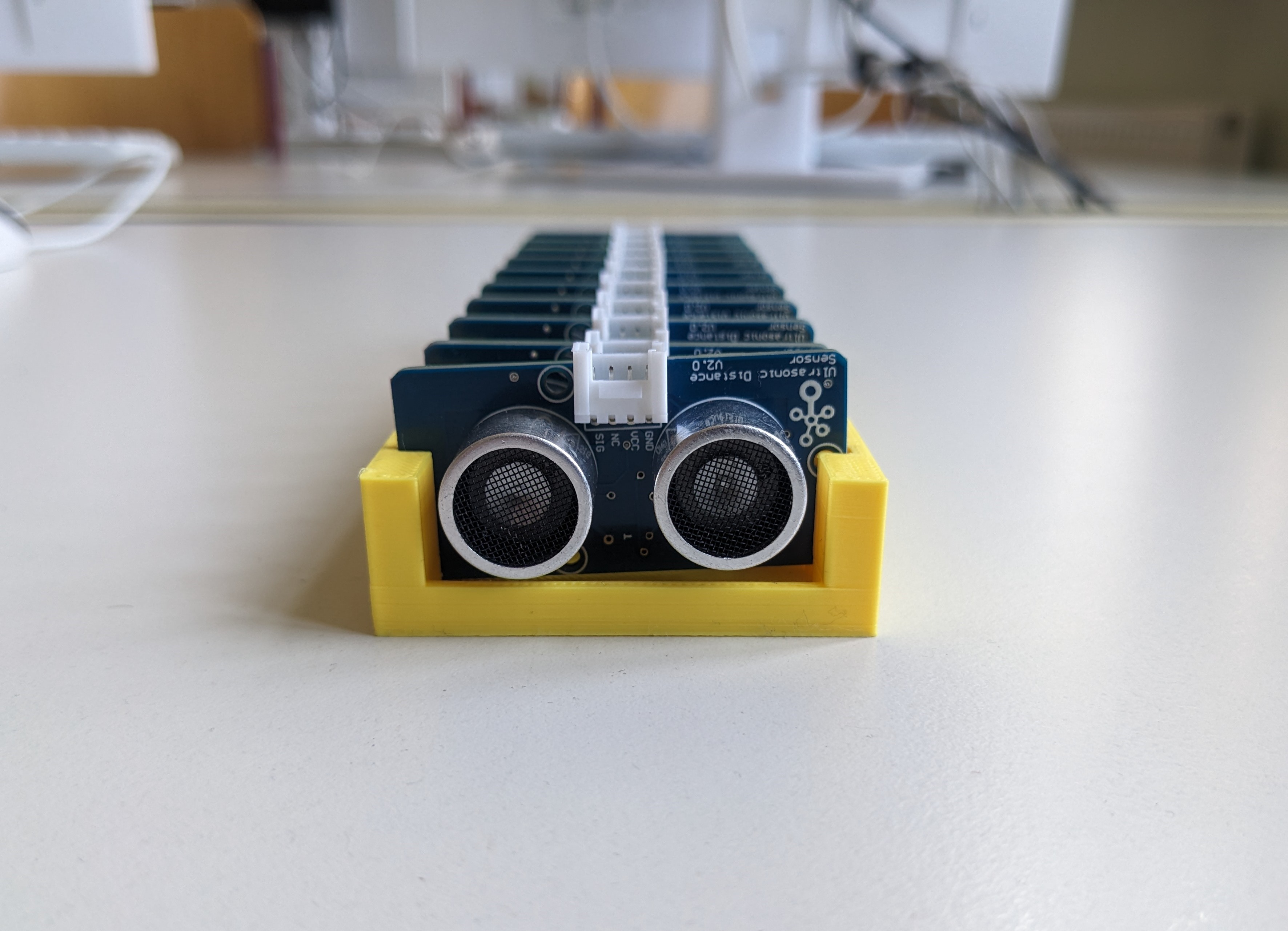 ultrasonic sensor storage bracket - seeedstudio / calliope
