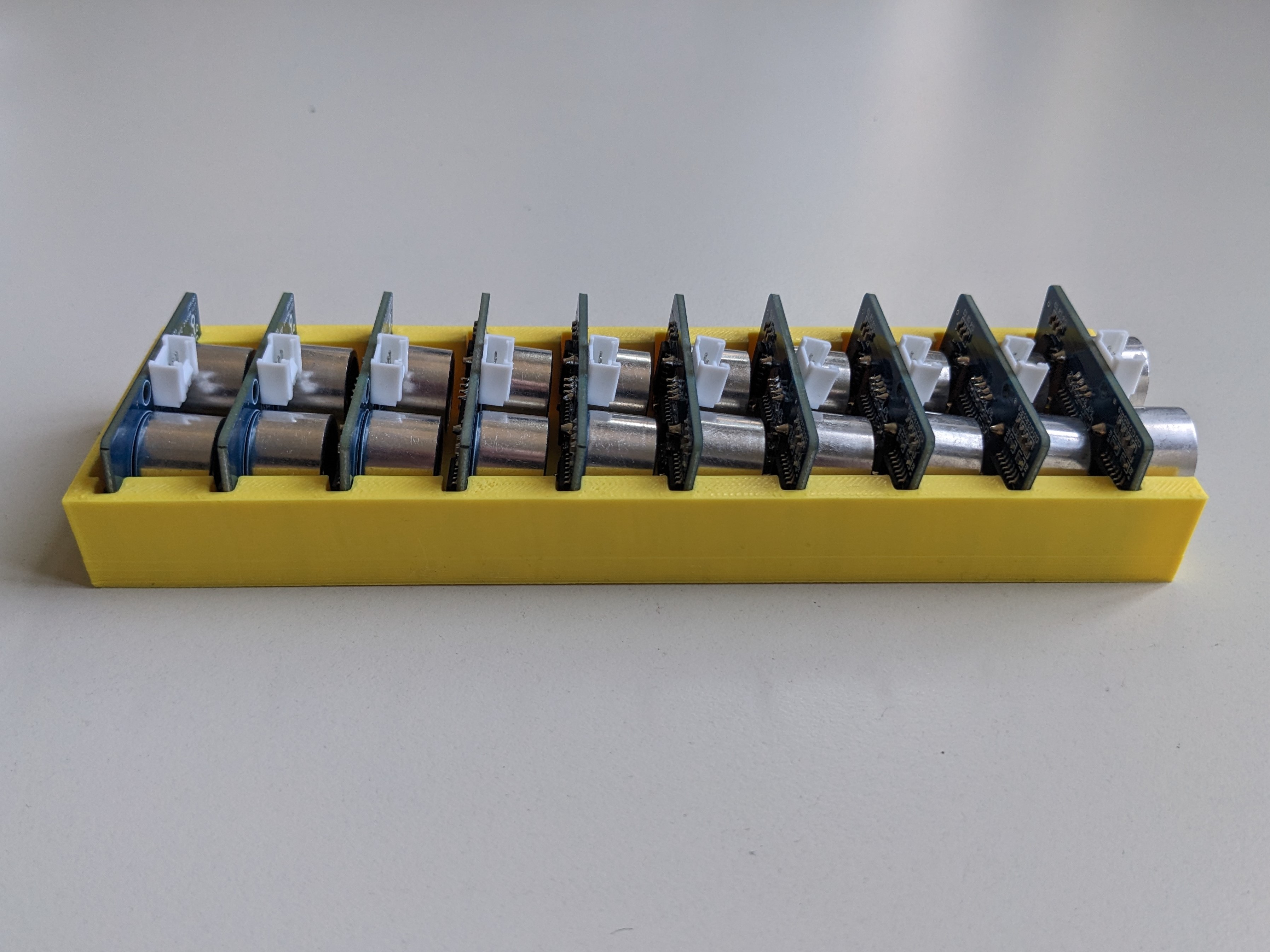Sensor Storage Rack ultrasonic sensor storage bracket - seeedstudio groove by Schlomo ...