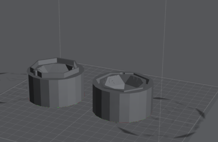 D20 Ice Cube Holder (42mm ice cube, can be resized)