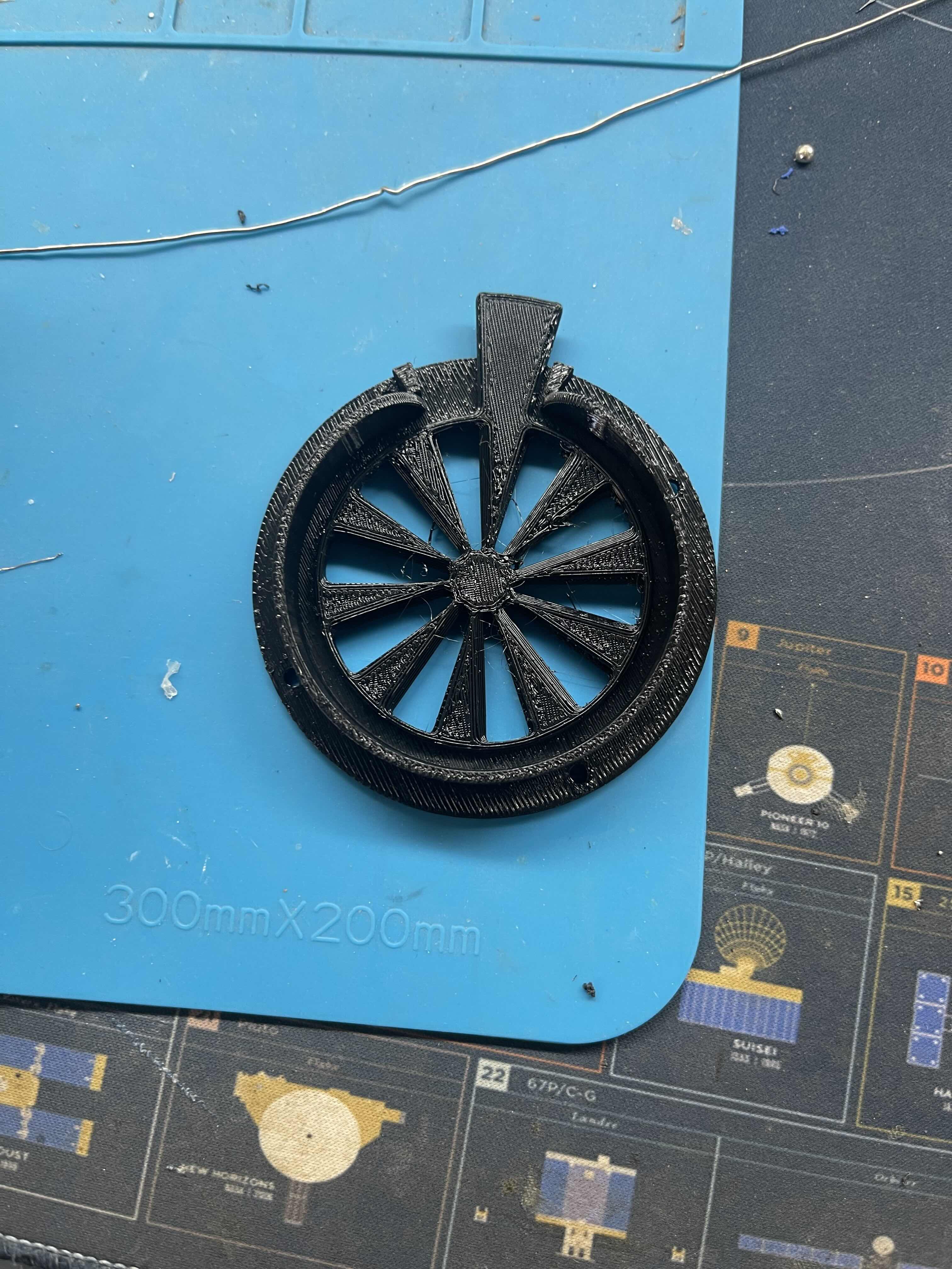 60 mm air vent with airflow limiter