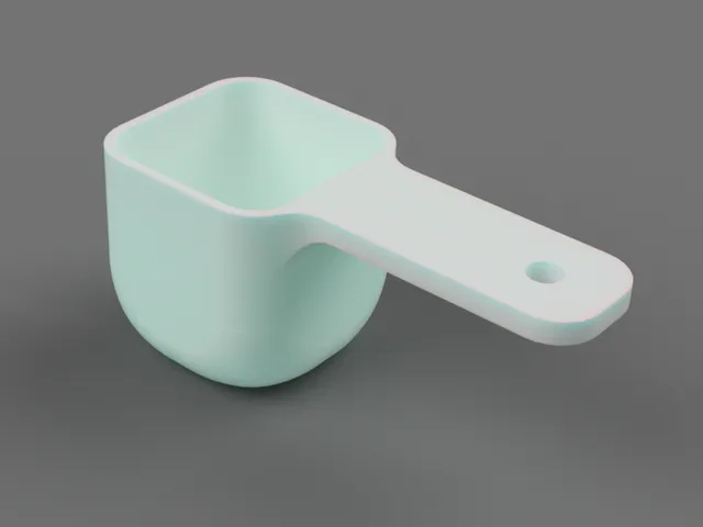3D Printed Detergent Scoop