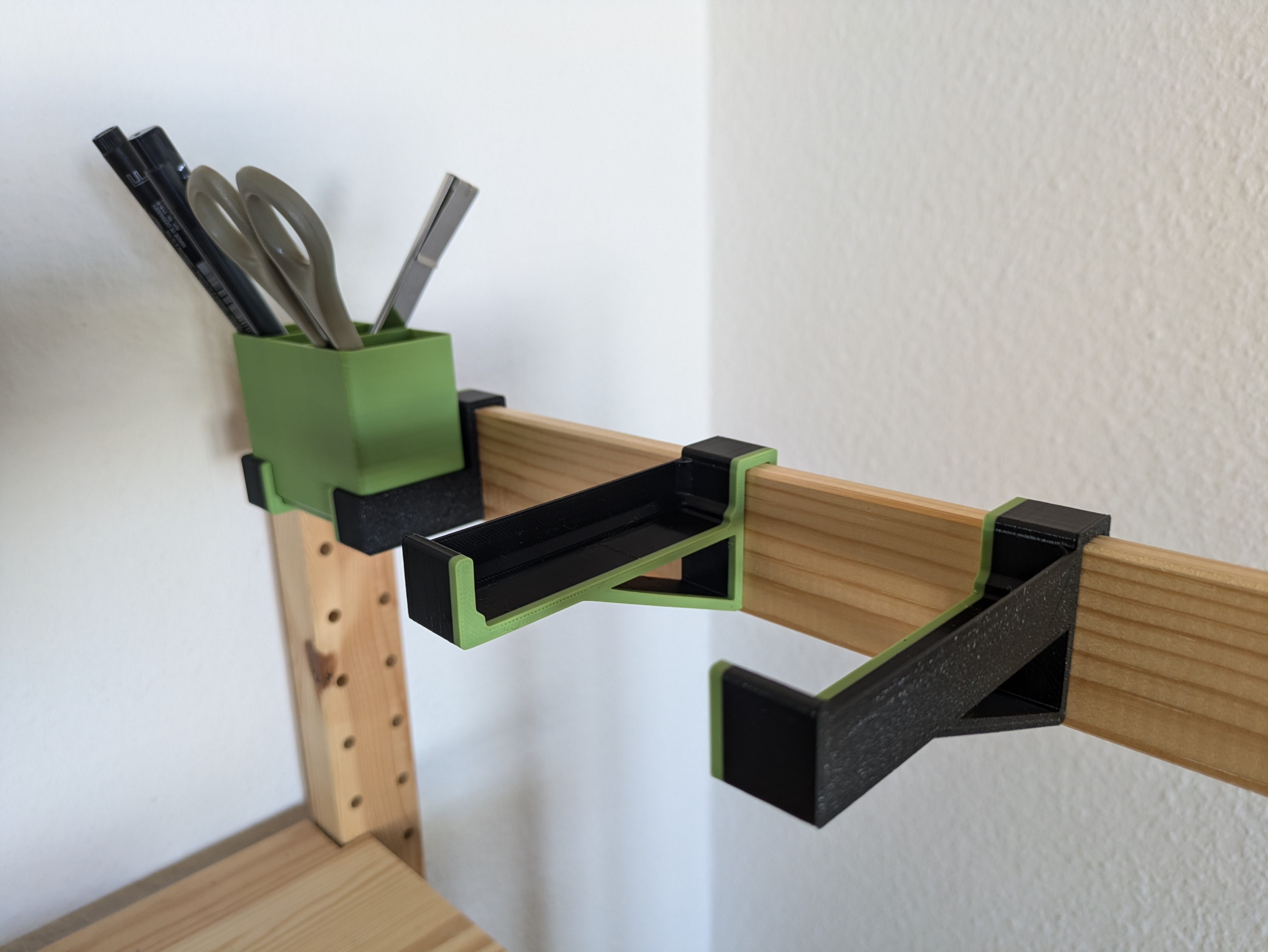 ikea ivar gridfinity holder / bracket — thumbnail 4