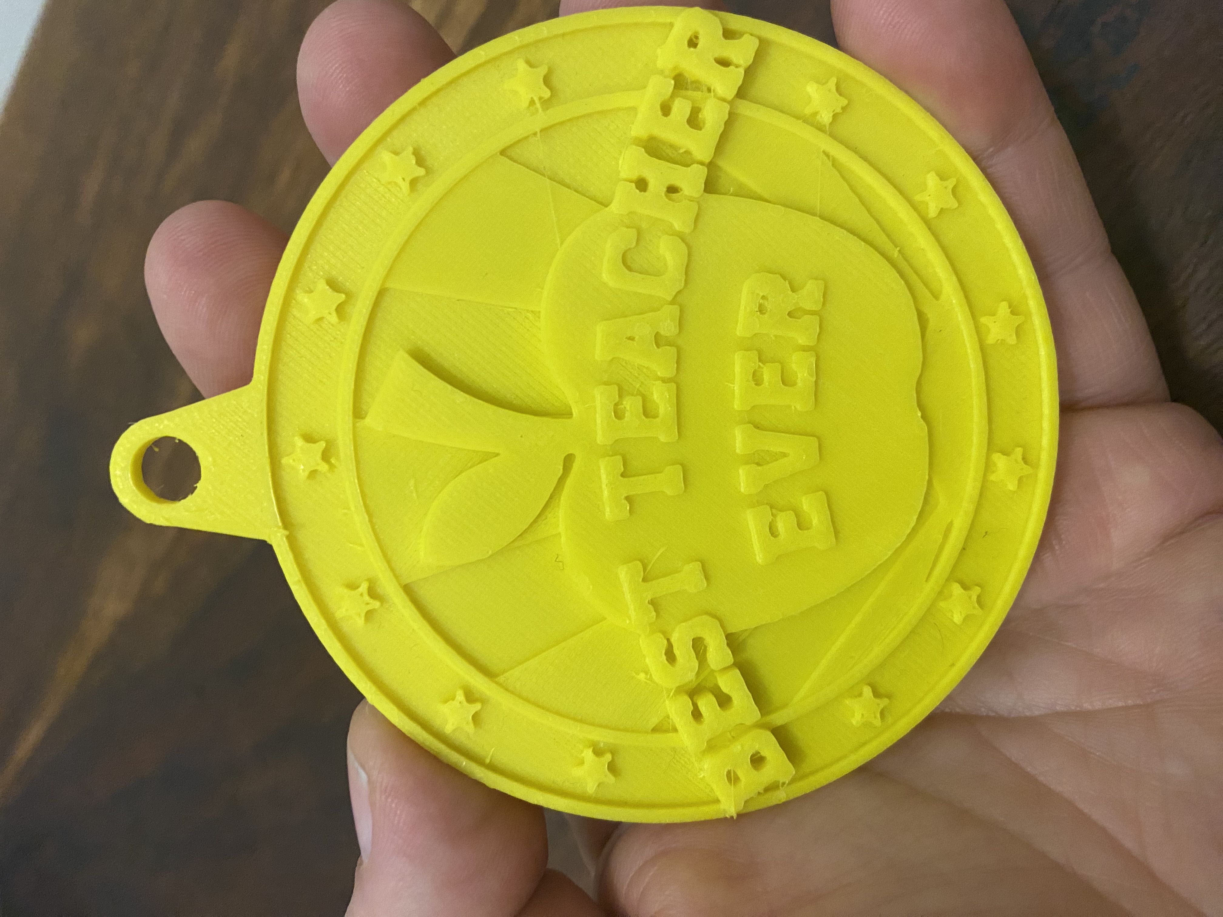 Best Teacher Ever Medal