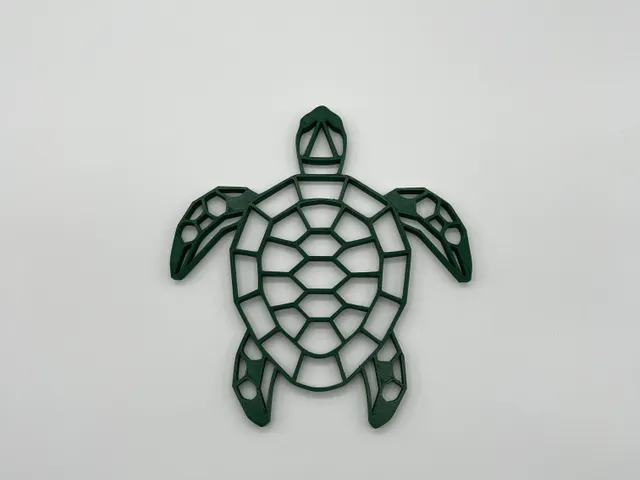 Geometric Sea Turtle