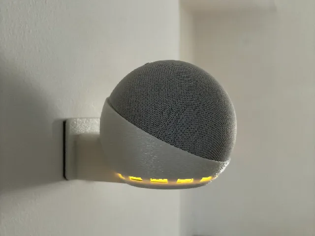 Wall mount for Alexa Eco Dot.