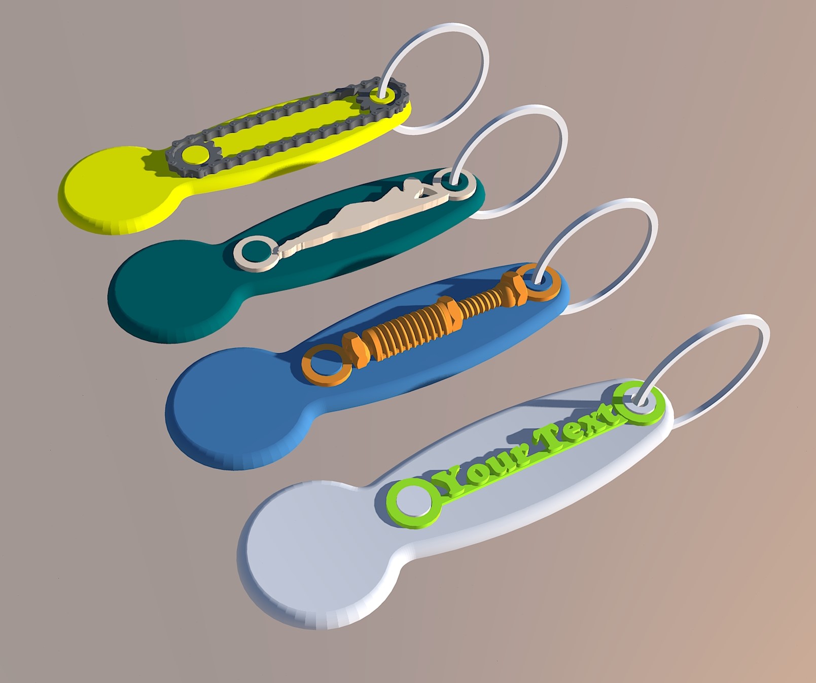 Two color customizable shopping cart releaser by transformat Download