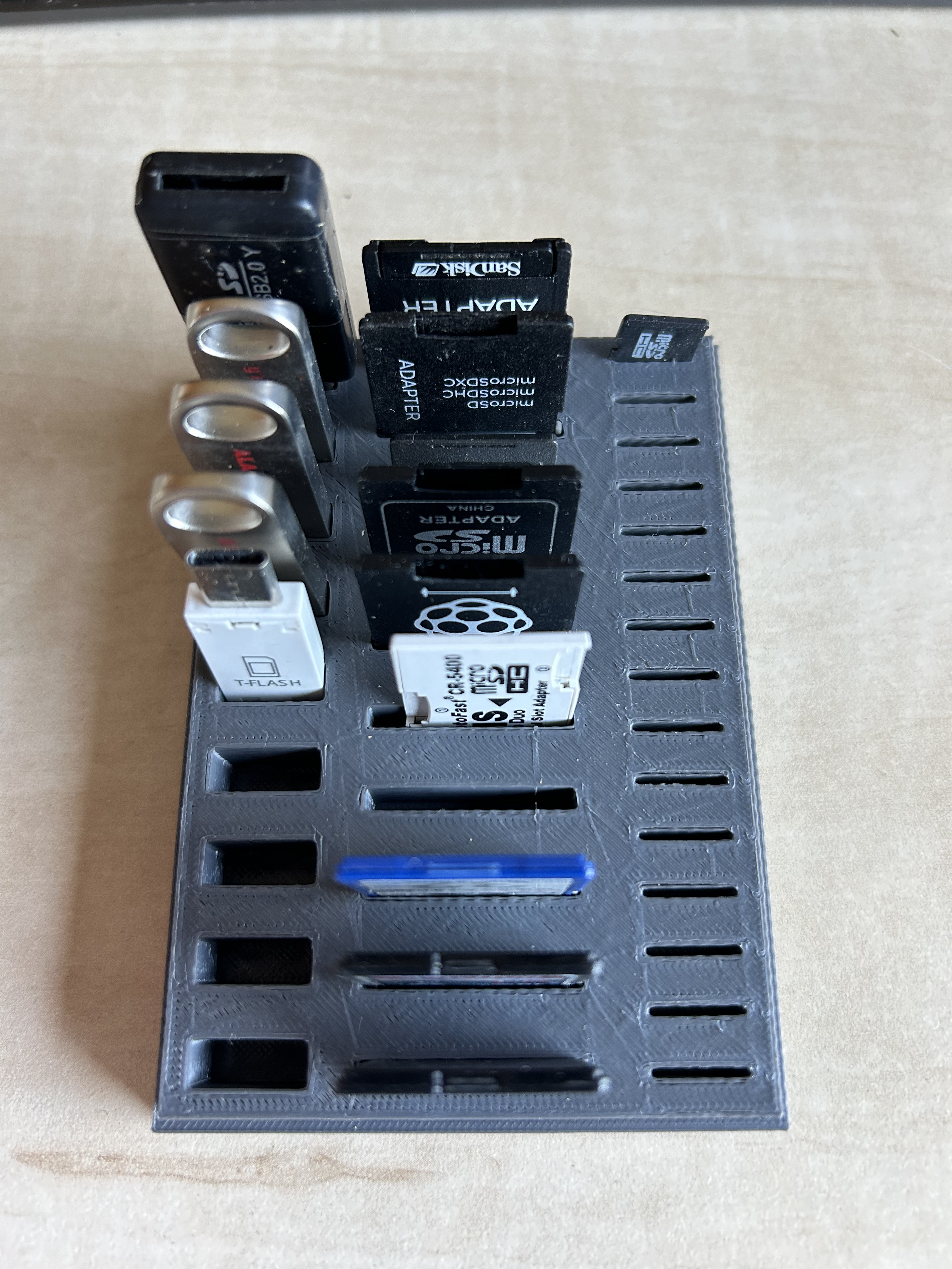 memory cardholder