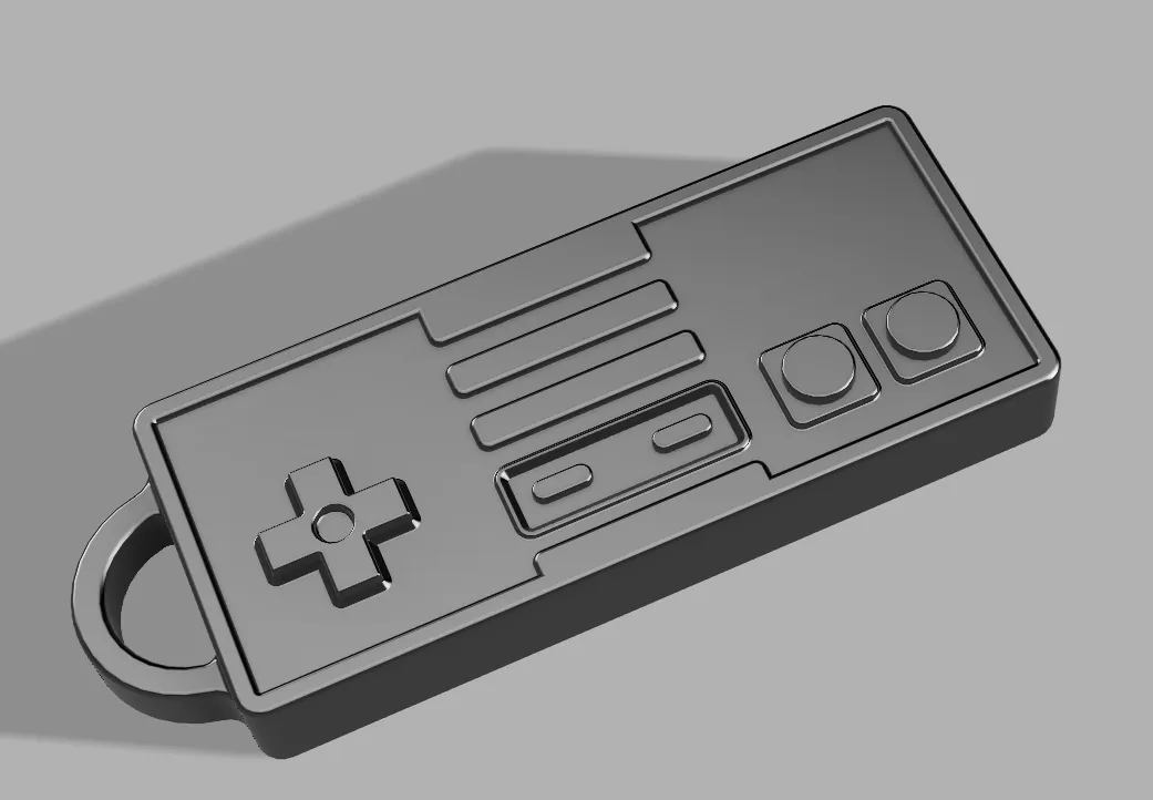 nes controller drawing