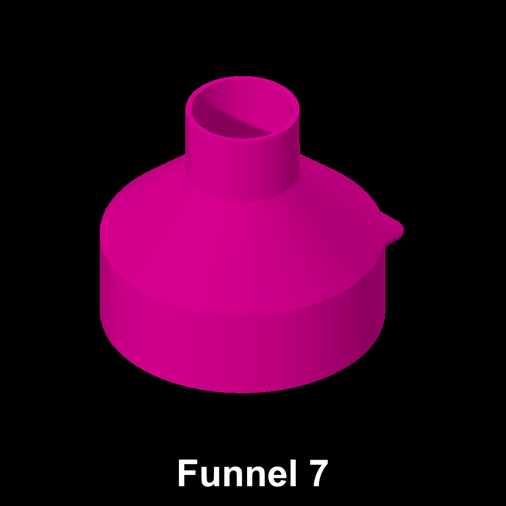 Miniatura 21 do modelo 3D Assorted Funnels (UPDATED: 21/09/24)