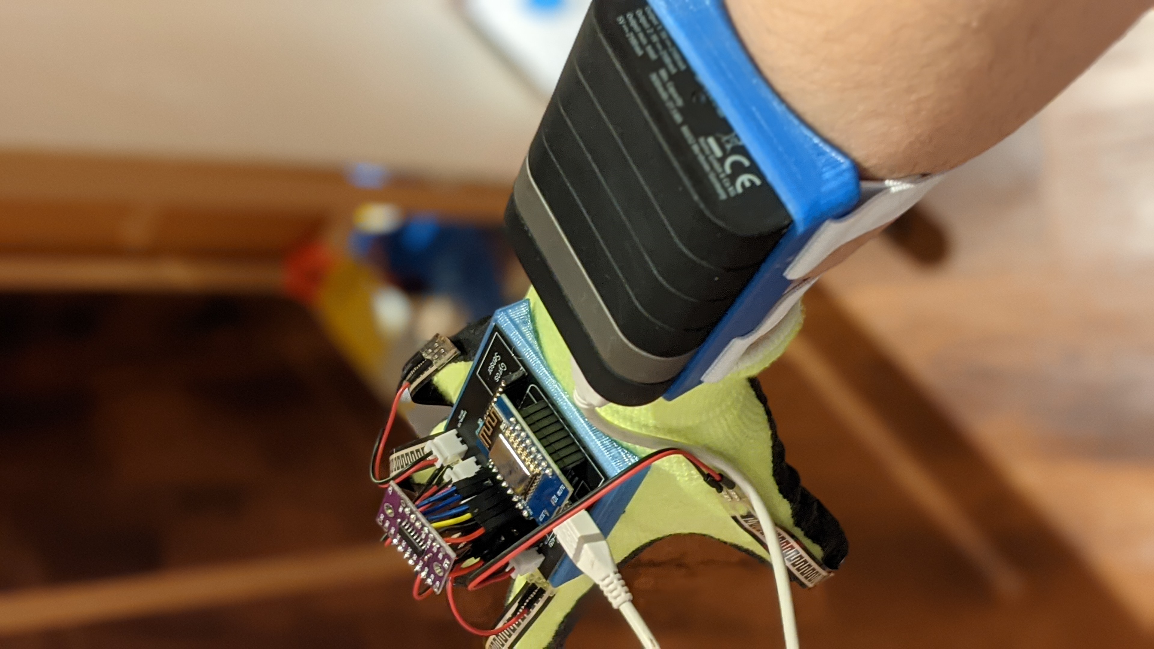 Miniatura 4 do modelo 3D 5 axis robot arm