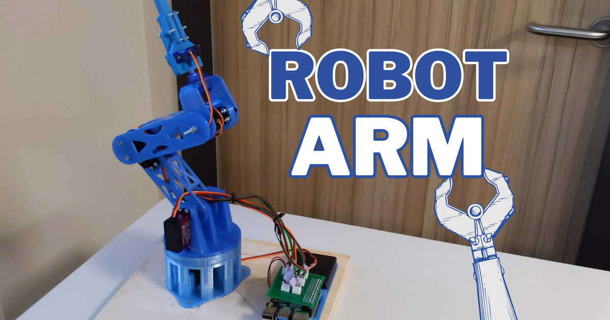 5 axis robot arm by Max Siebenschläfer | Download free STL model ...