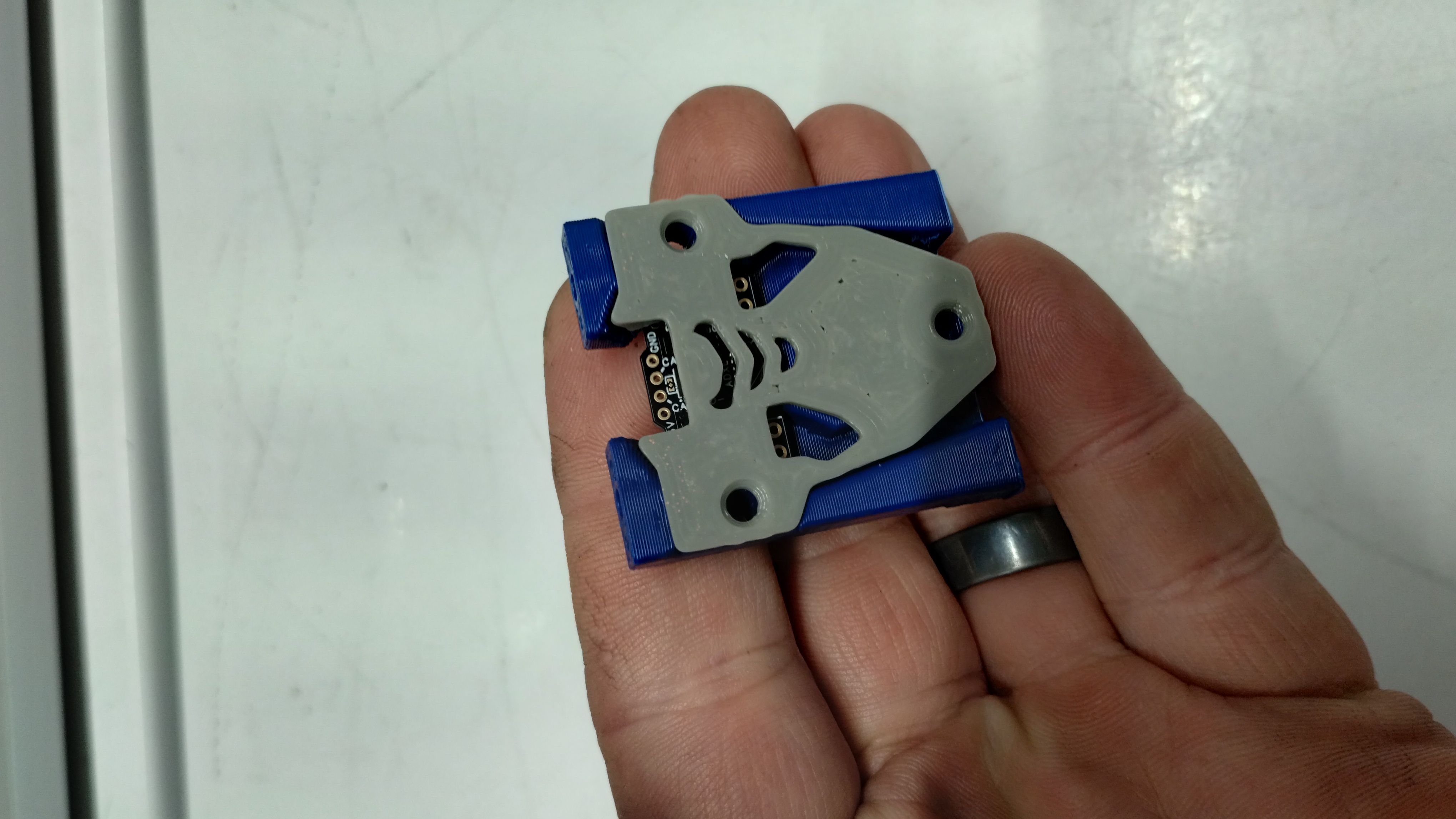 K1 Cartographer bracket and cover with no overhangs
