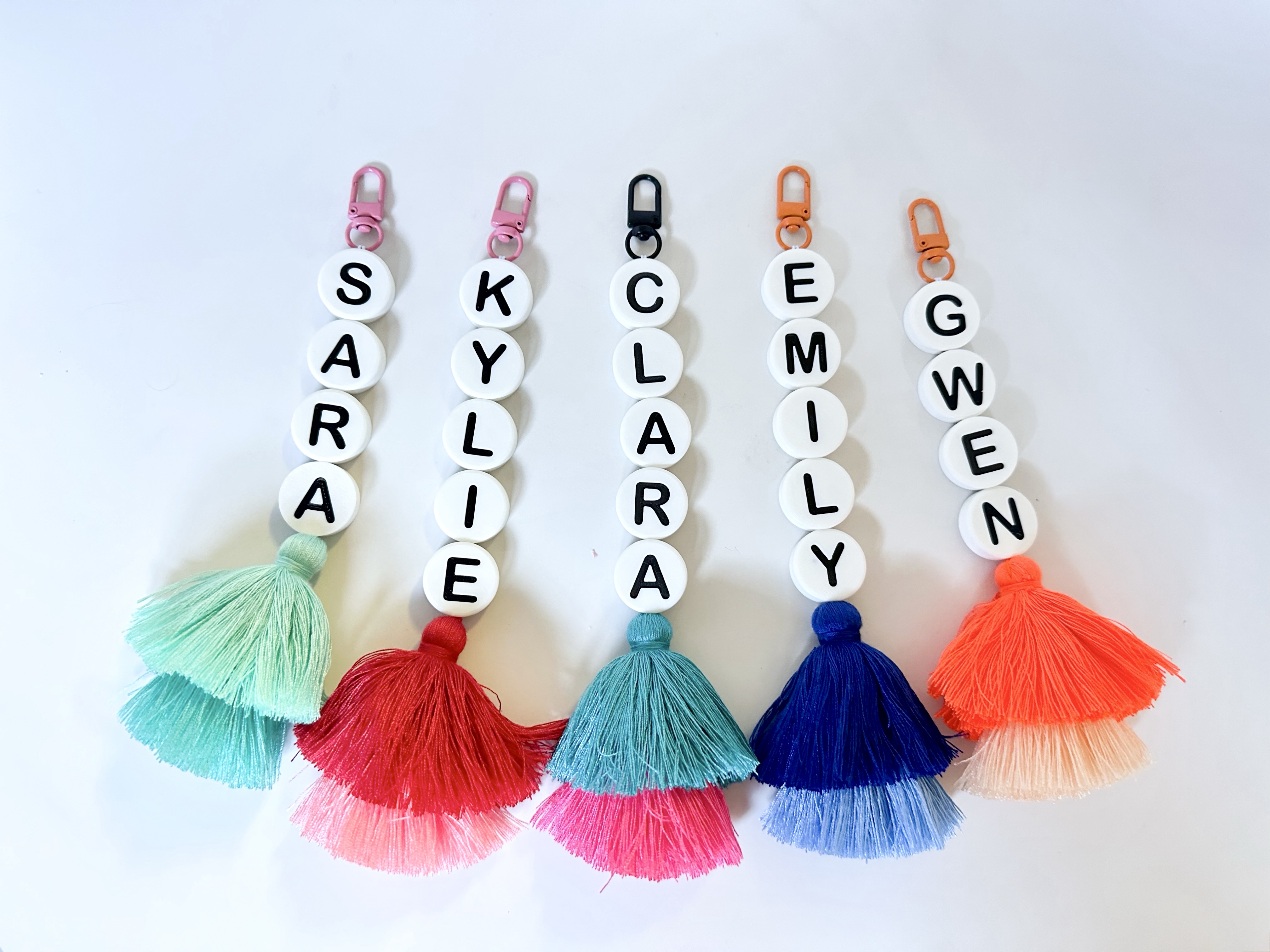 Big Letter Beads (2 Styles: Horizontal & Vertical Holes for Stringing)